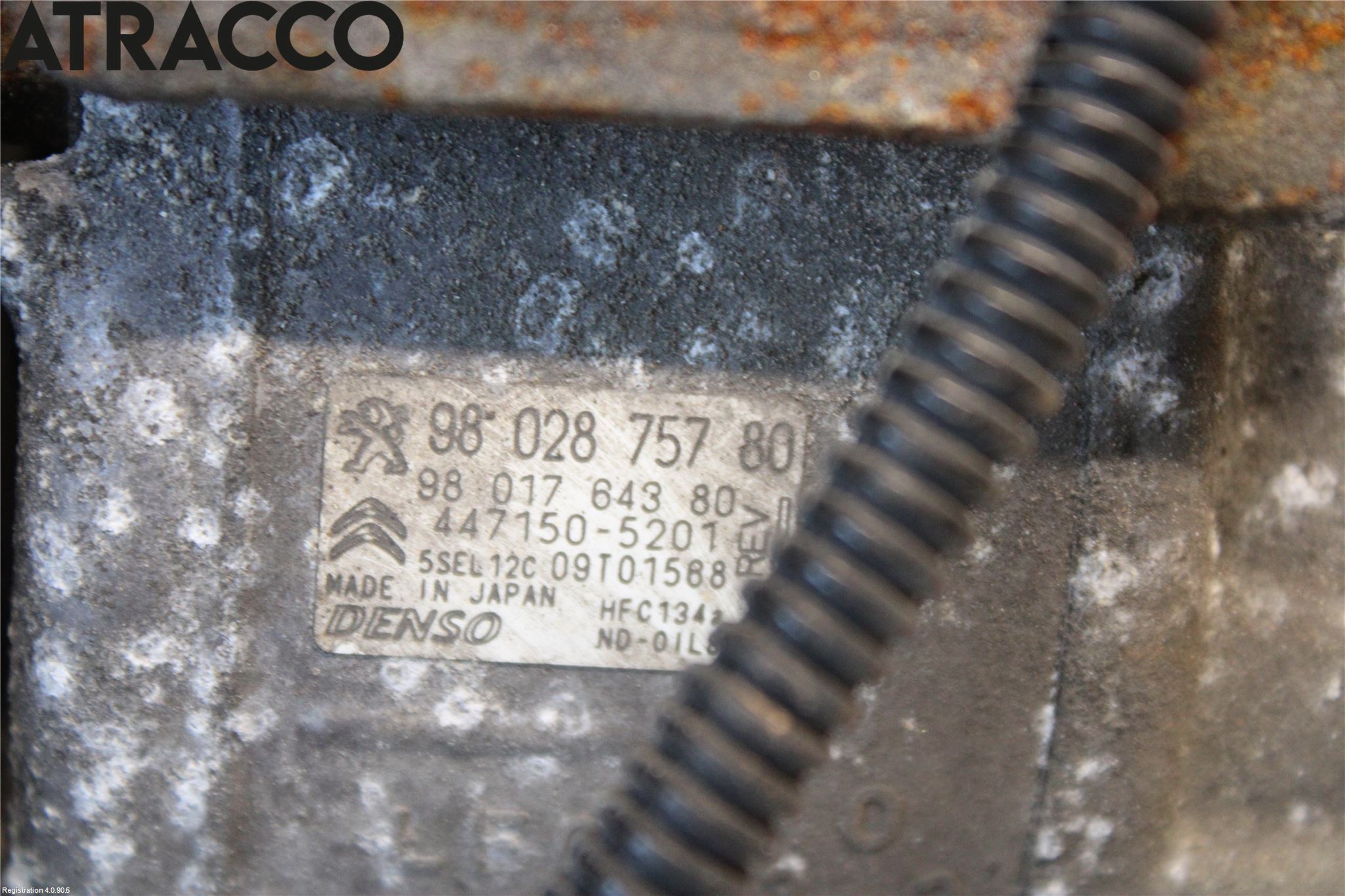 Citroen BERLINGO 08-18 Varme Ac Kompressor