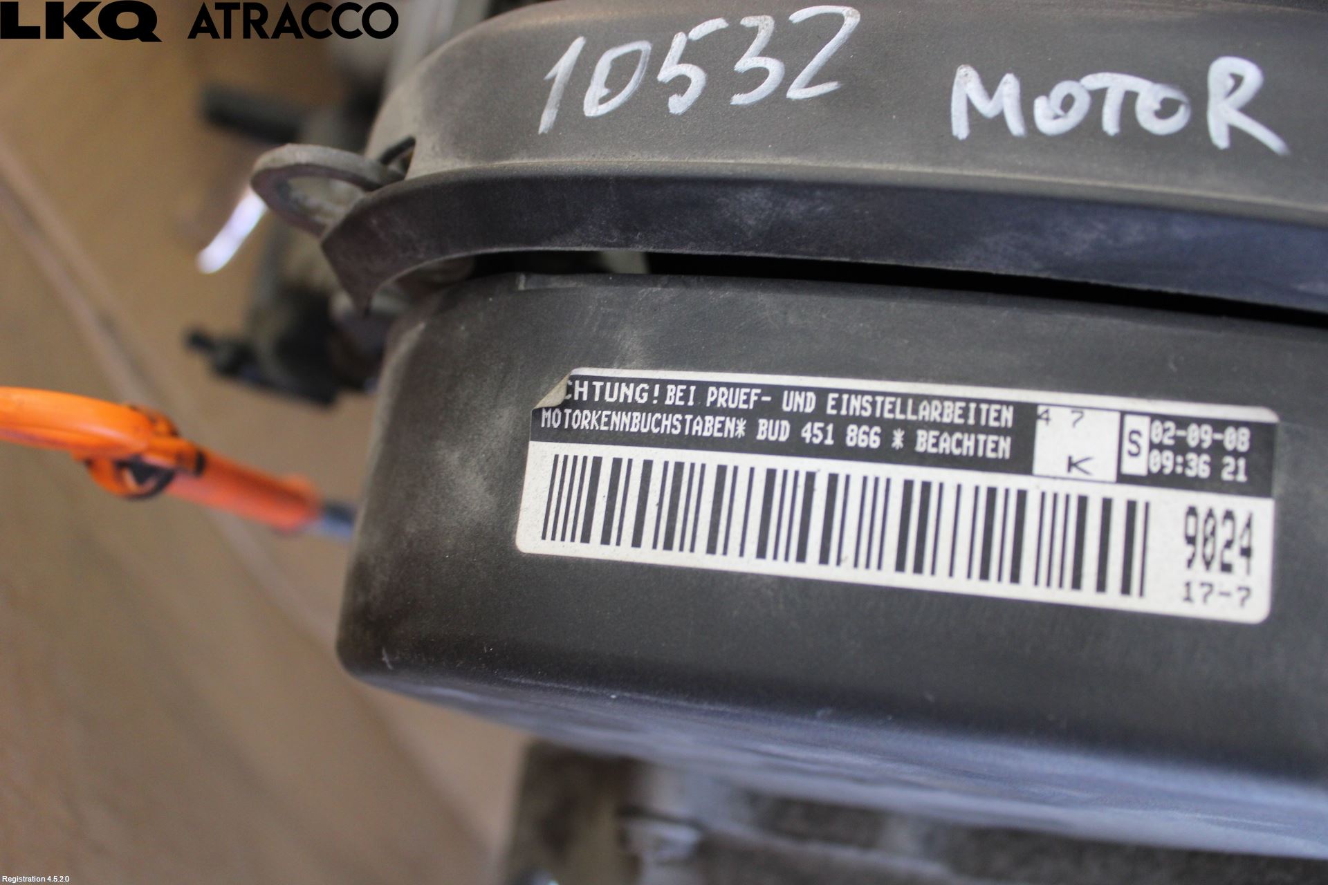 Volkswagen VW GOLF V 04-09 Motor Bensin