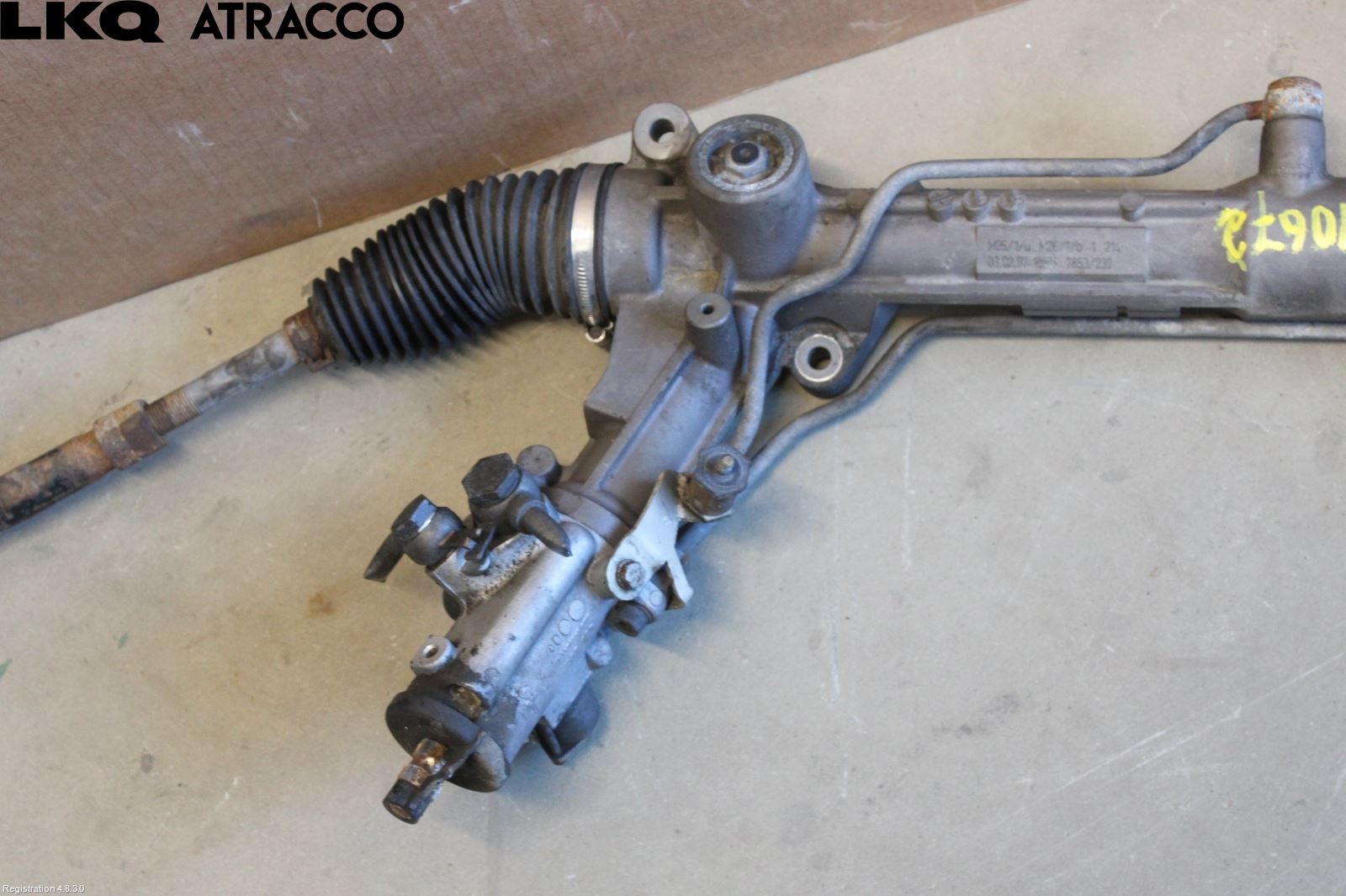 BMW 5 E60/61 Sed/Tou 02-10 Servo Snekke - Tannstang