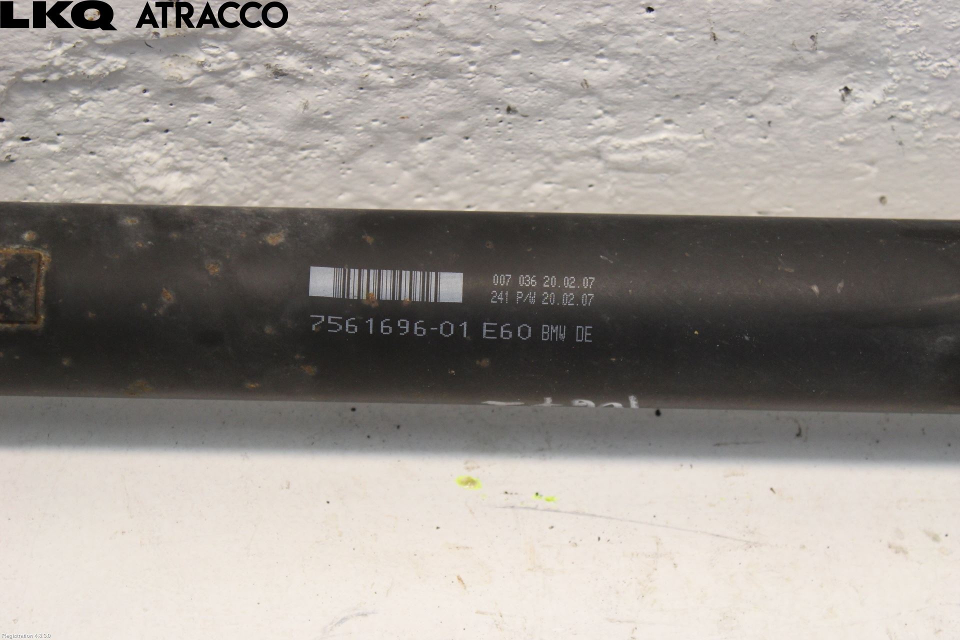 BMW 5 E60/61 Sed/Tou 02-10 Mellomaksel Kompl