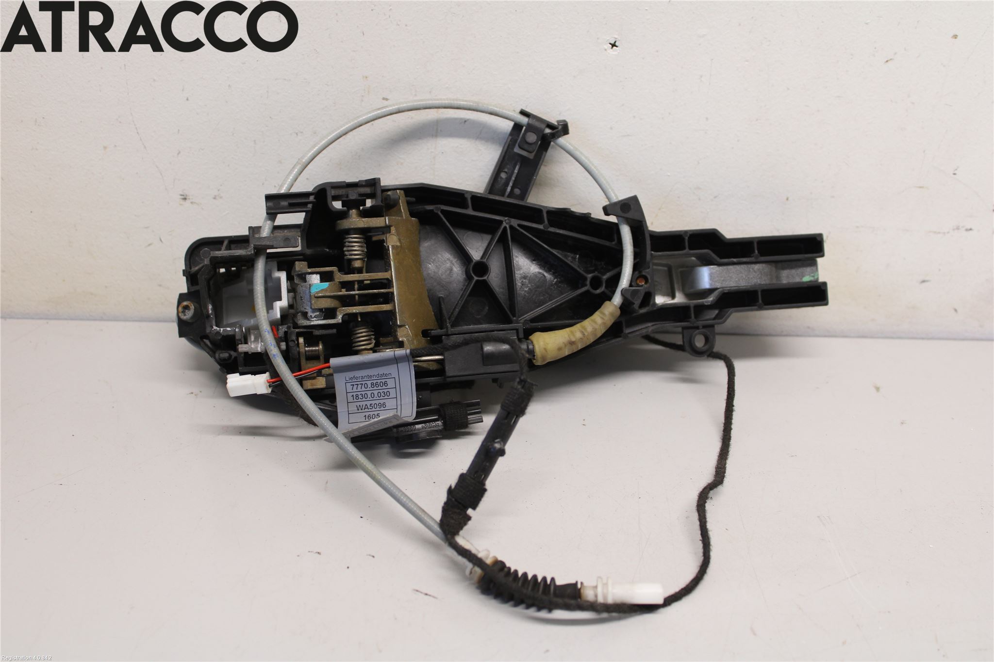 BMW 3 E90/91 SED/TOU 05-12 Dørhandtak Ytre Venstre