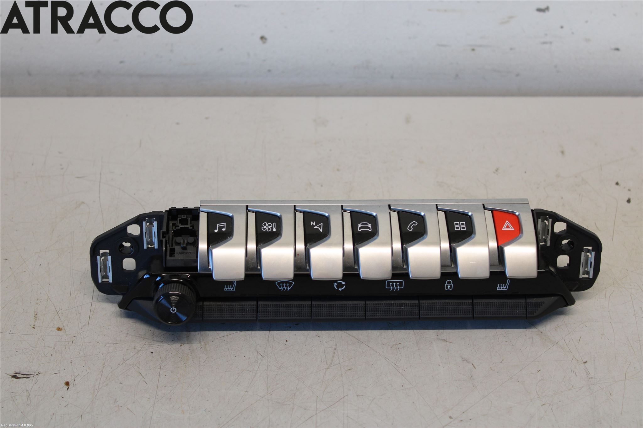 Peugeot 5008 17-24 Varme Ac Betjening-Display