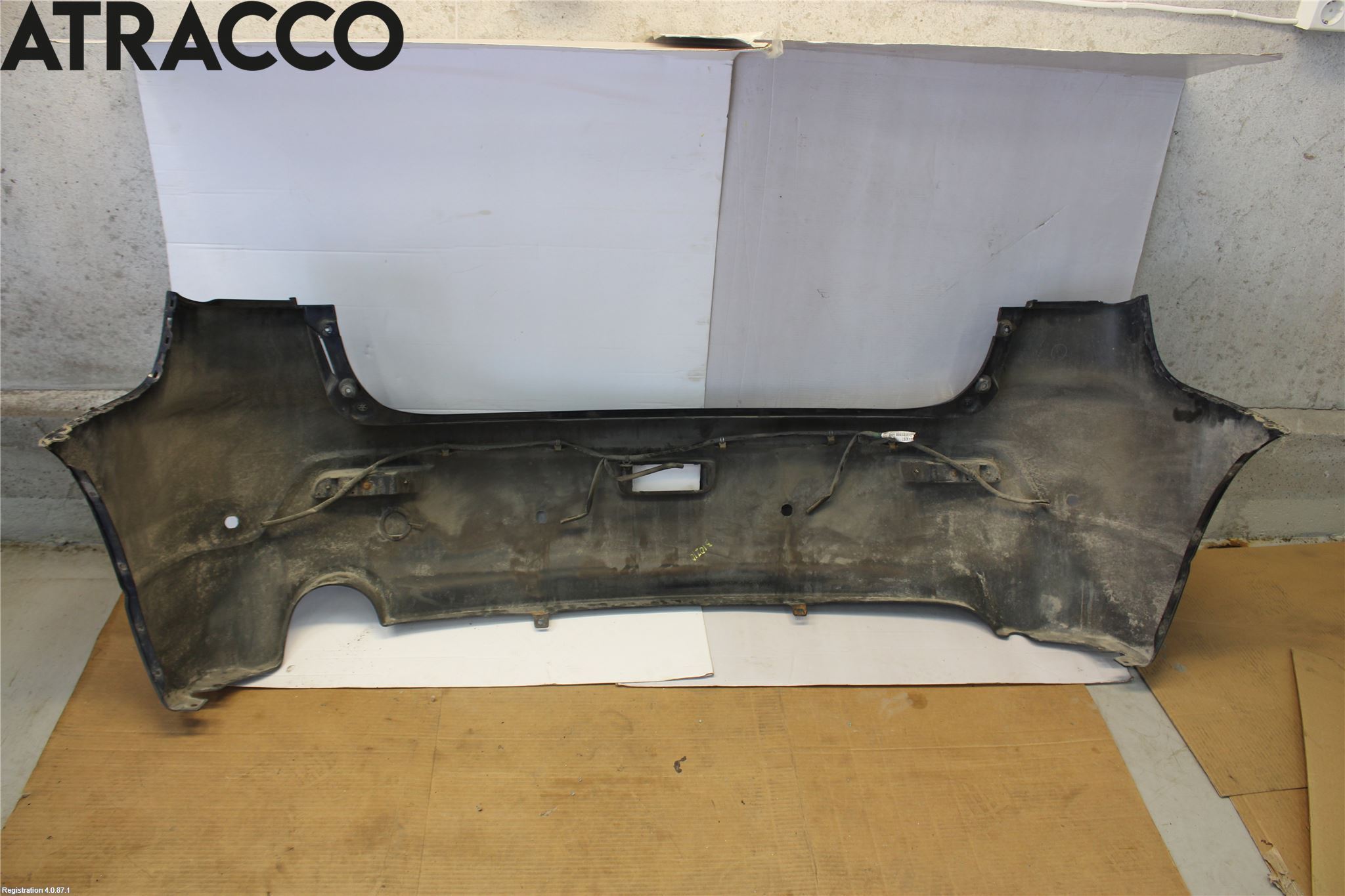 Mitsubishi ASX 10-22 Støtfanger Bak