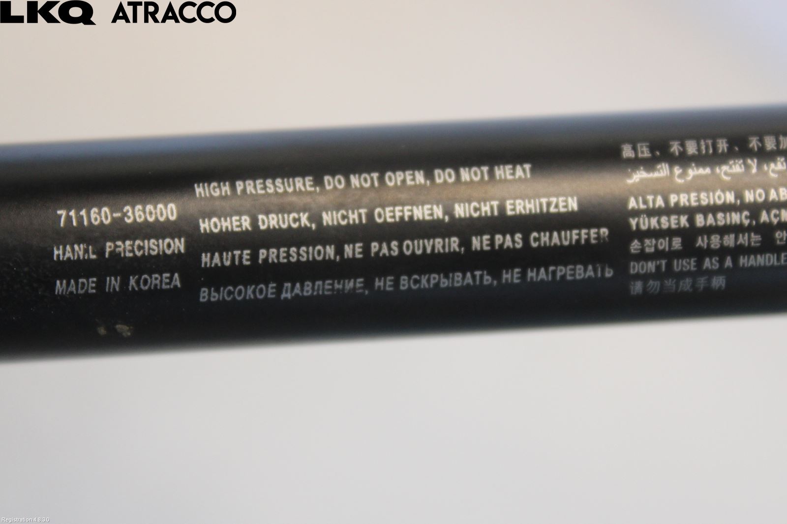 SsangYong SSANG YONG MUSSO Panser Demper-Gassfjær