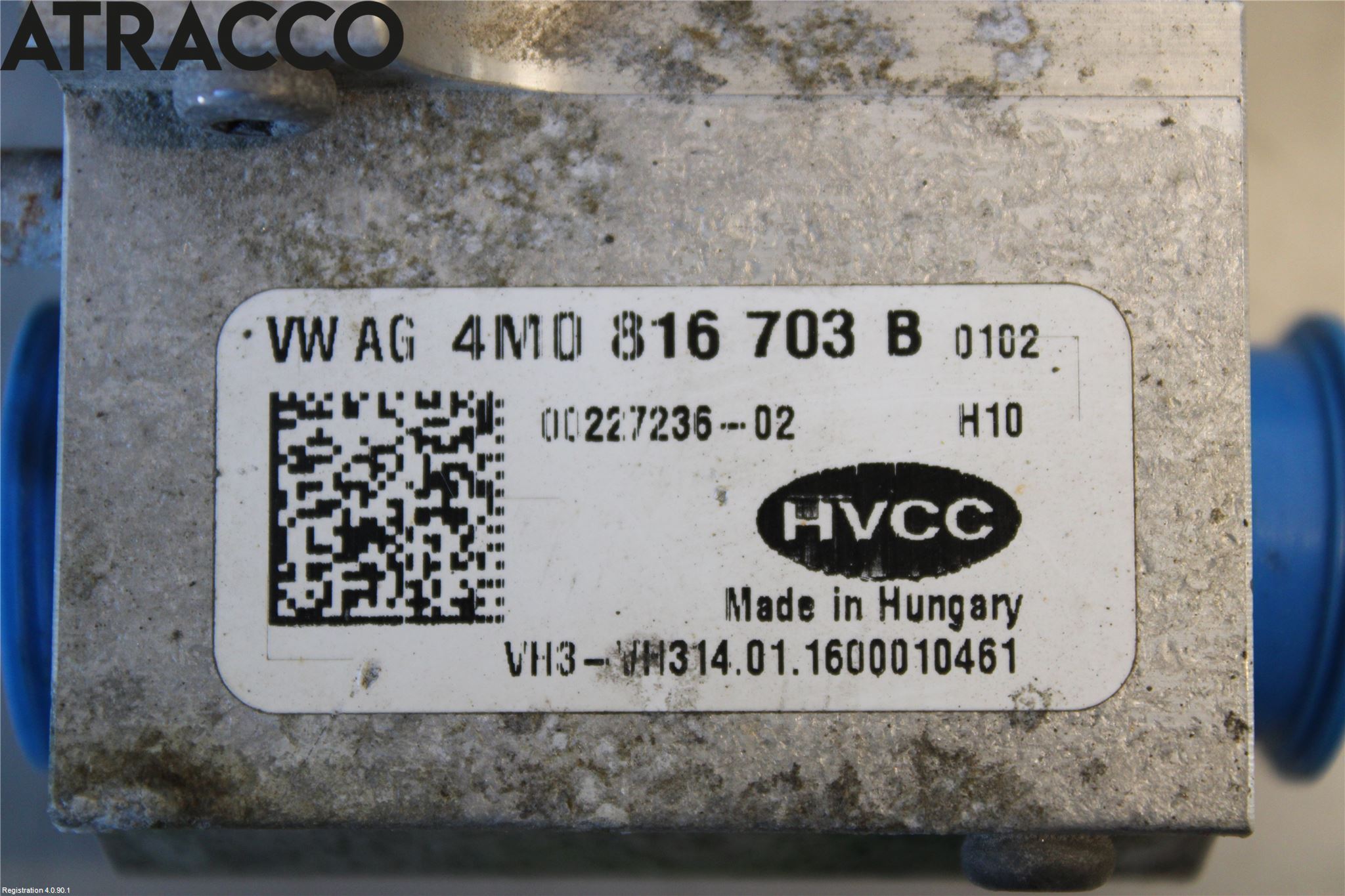 Volkswagen VW GOLF / E-GOLF VII 13-20 Varme Ac Ekspansjonsventil