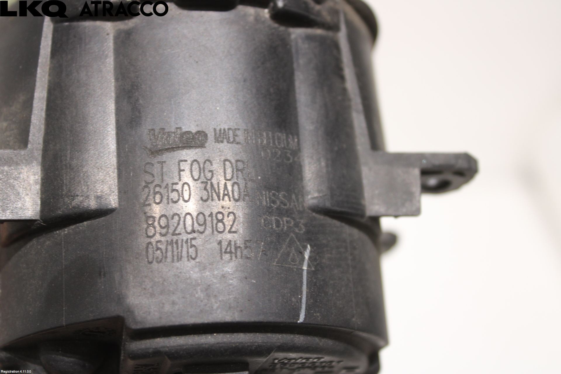 Nissan LEAF 11-17 Frontlykt-Kurve-Tåkelys