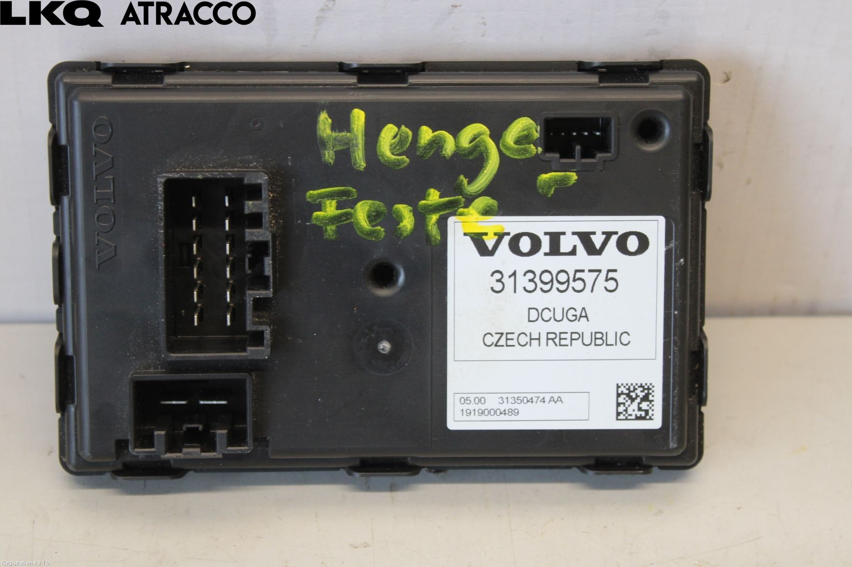 Volvo V60 14-18 Styreenhet Tilhengerfeste