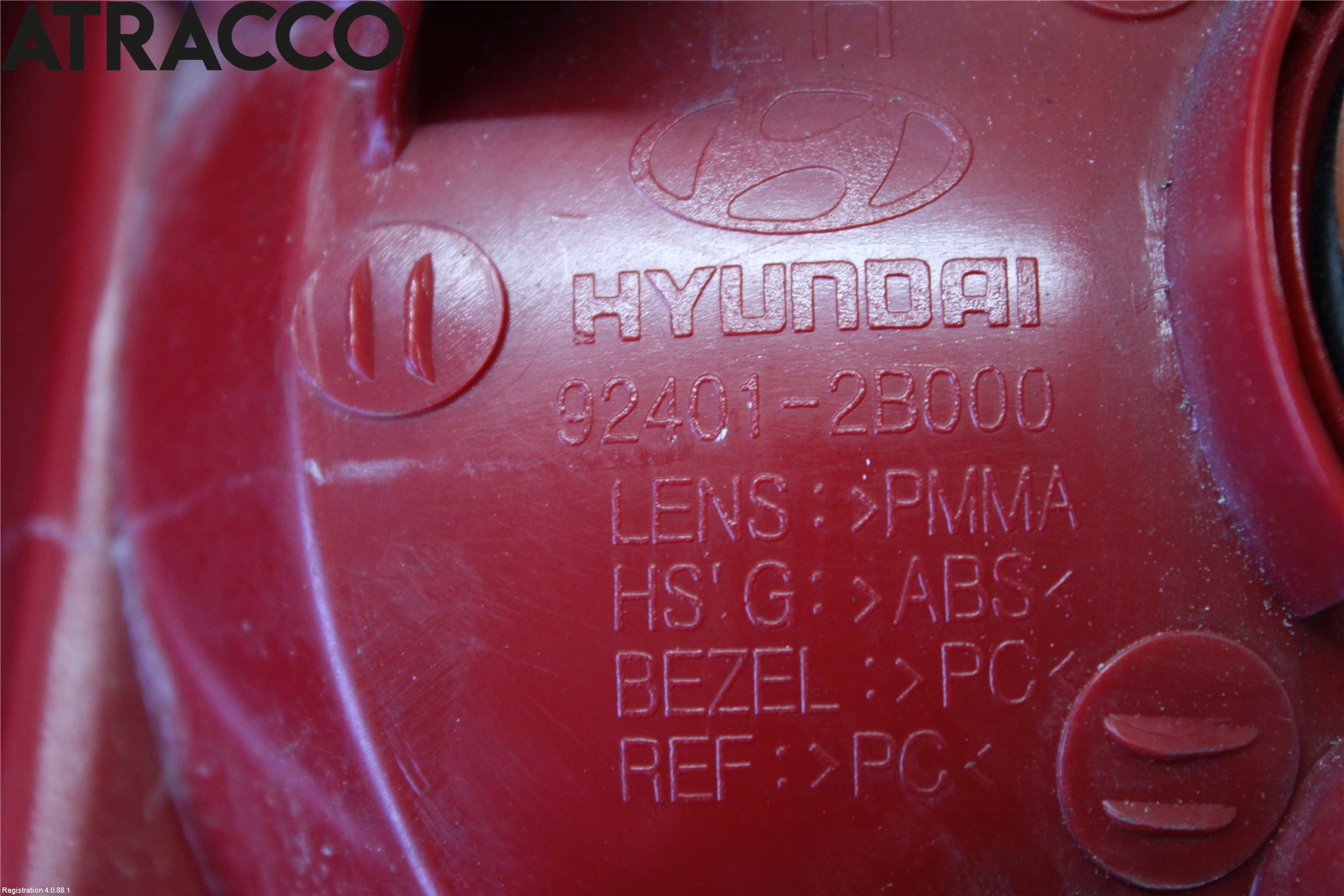 Hyundai SANTA FE  06-12 Baklykt Venstre