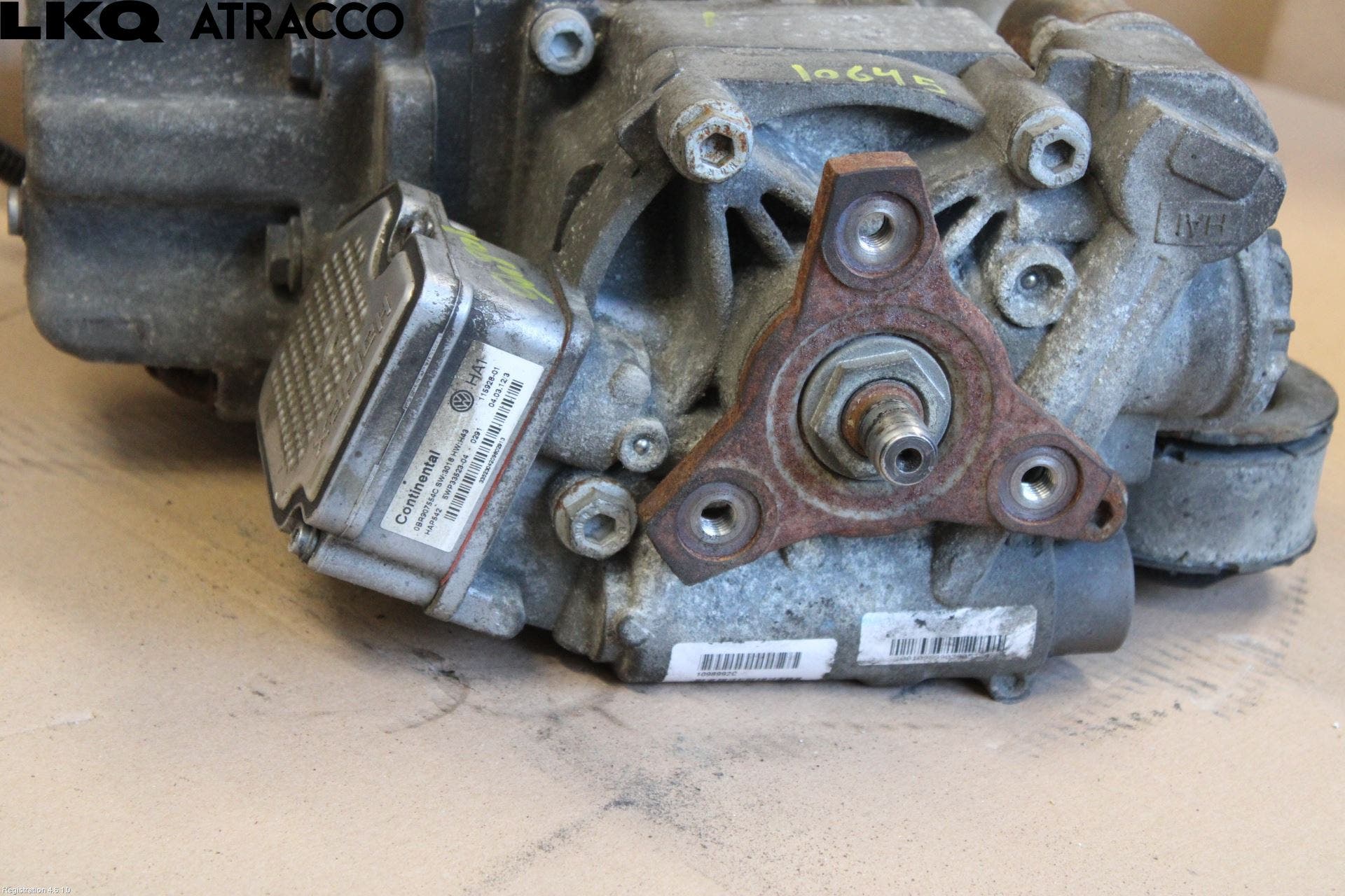 Skoda YETI Bakaksel Kardang Bak -Diff