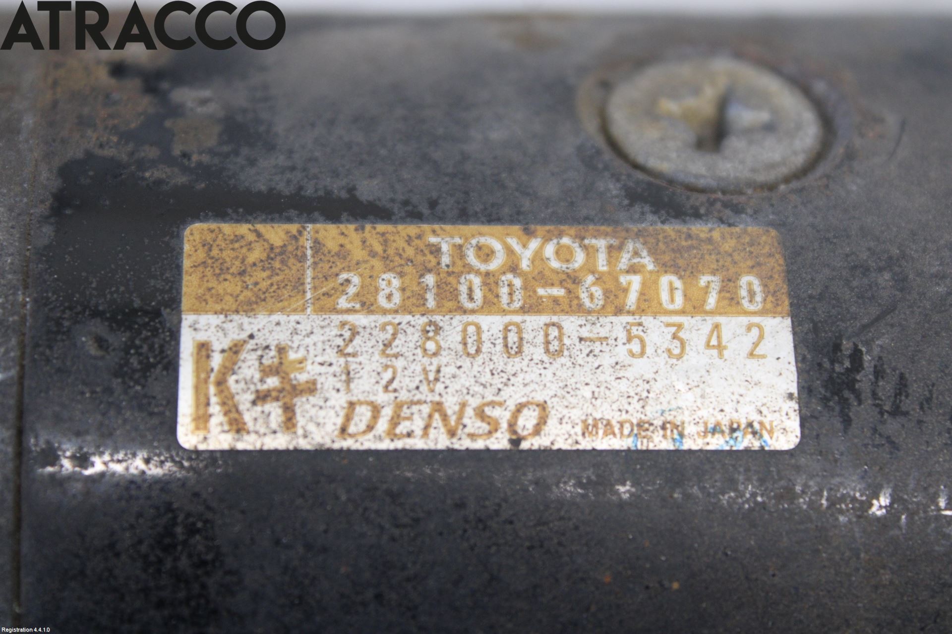 Toyota HI-ACE 95-05 Startmotor Diesel