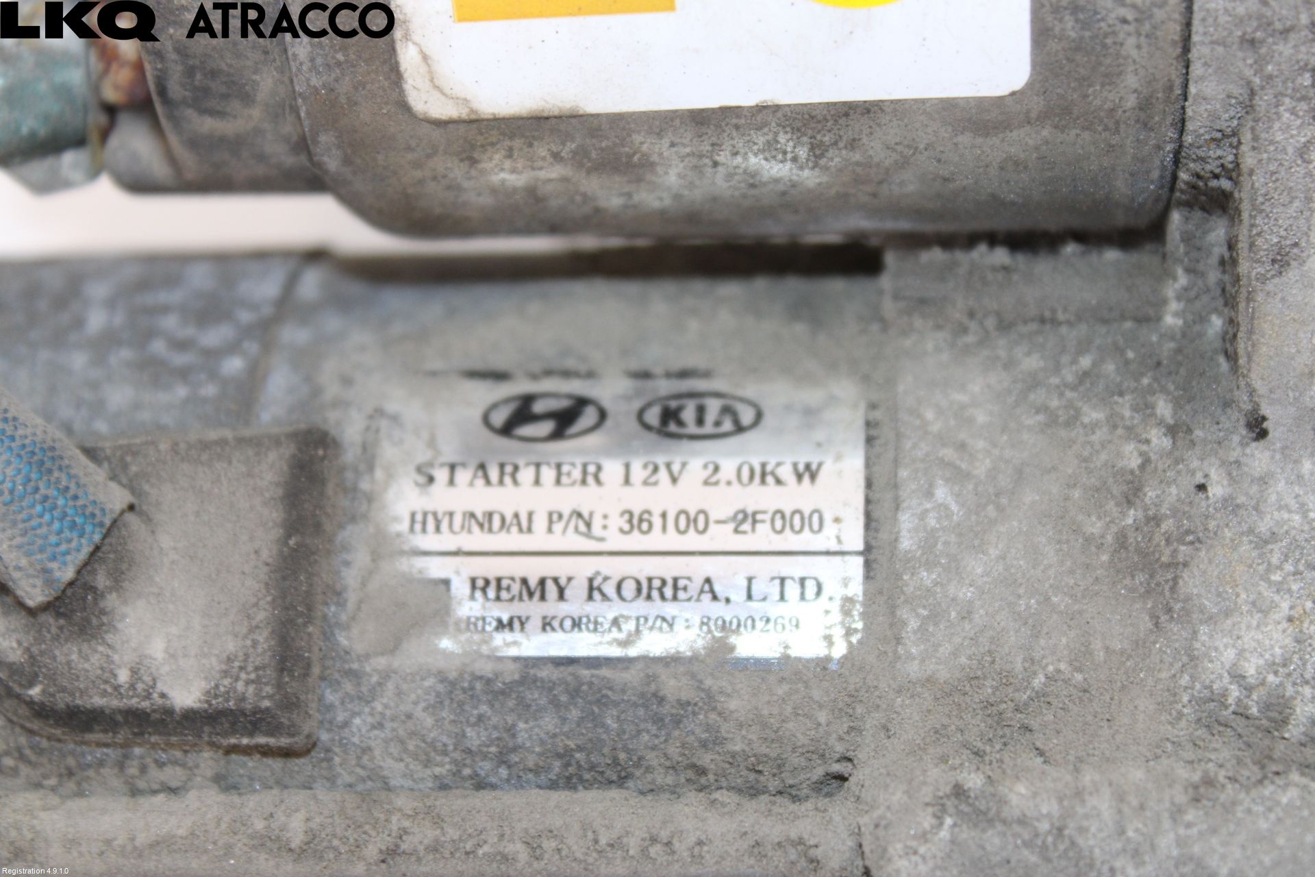 Hyundai SANTA FE 13-18 Startmotor Diesel