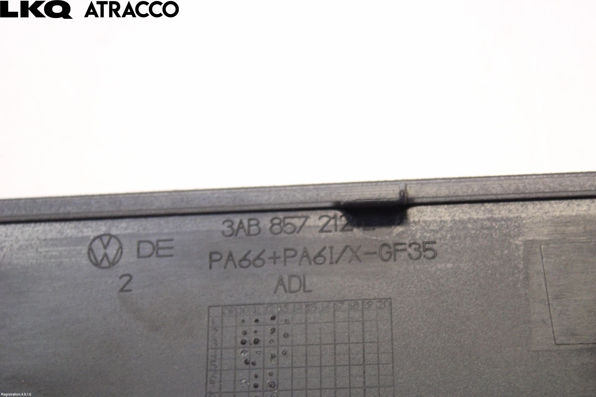 Volkswagen VW PASSAT 11-14 Innr Dekor Instrbord