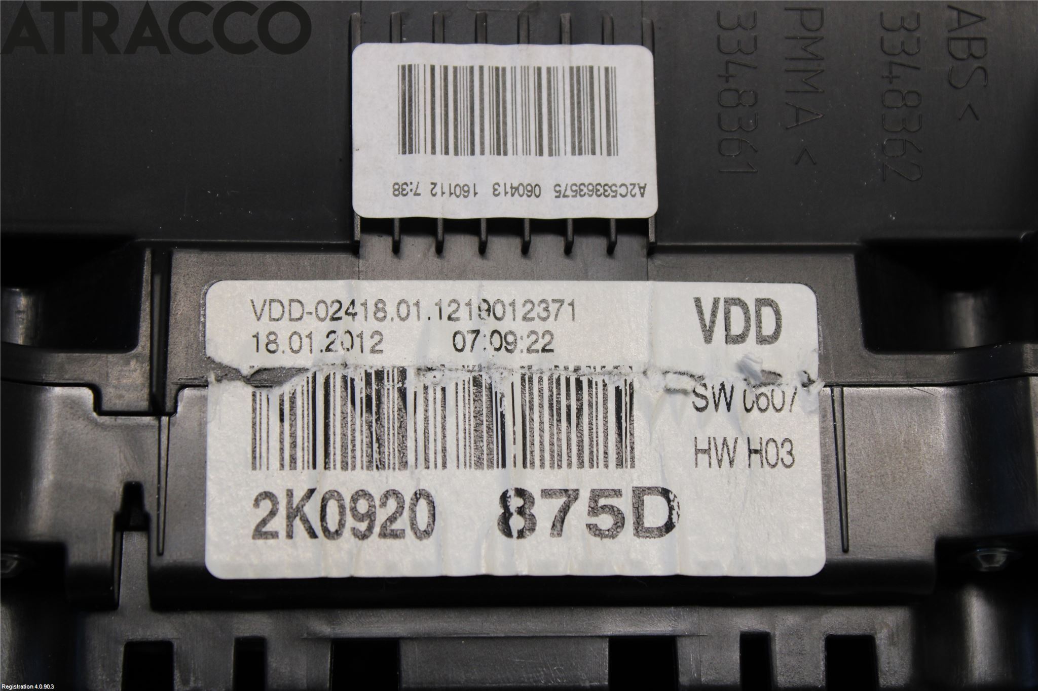 Volkswagen VW CADDY      04-10 Instr Kombinert