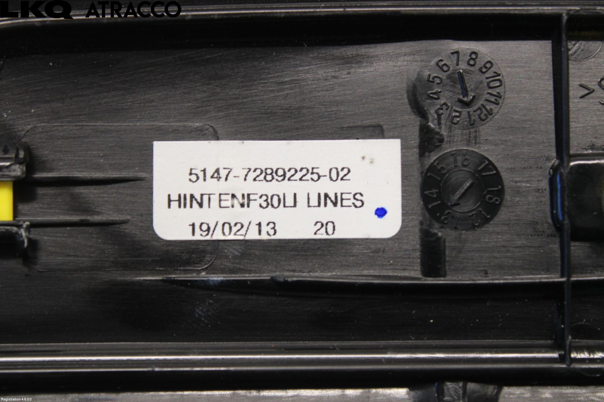 BMW 3 F30/F31/F80 12-19 Innr Terskel Innstigning