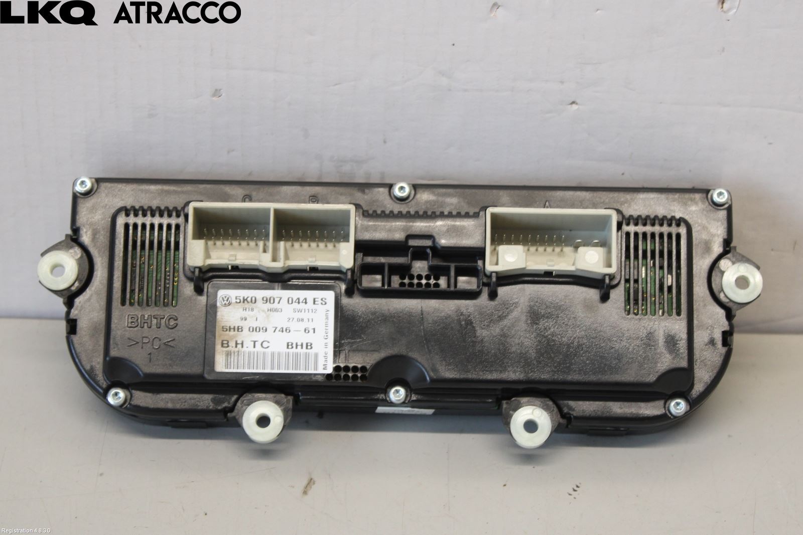 Volkswagen VW GOLF VI 09-13 Varme Ac Betjening-Display