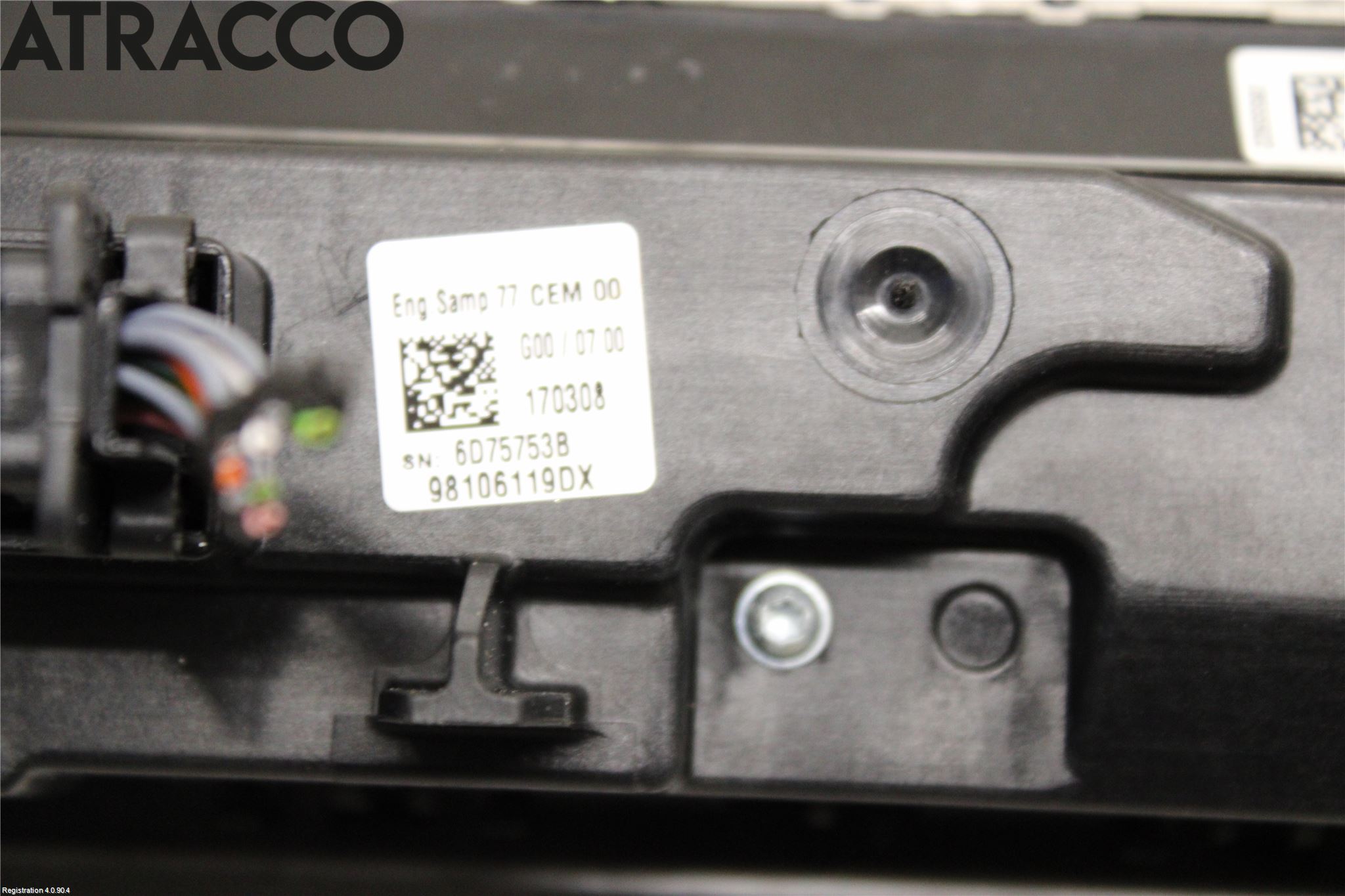 Peugeot 3008 17-24 Varme Ac Betjening-Display