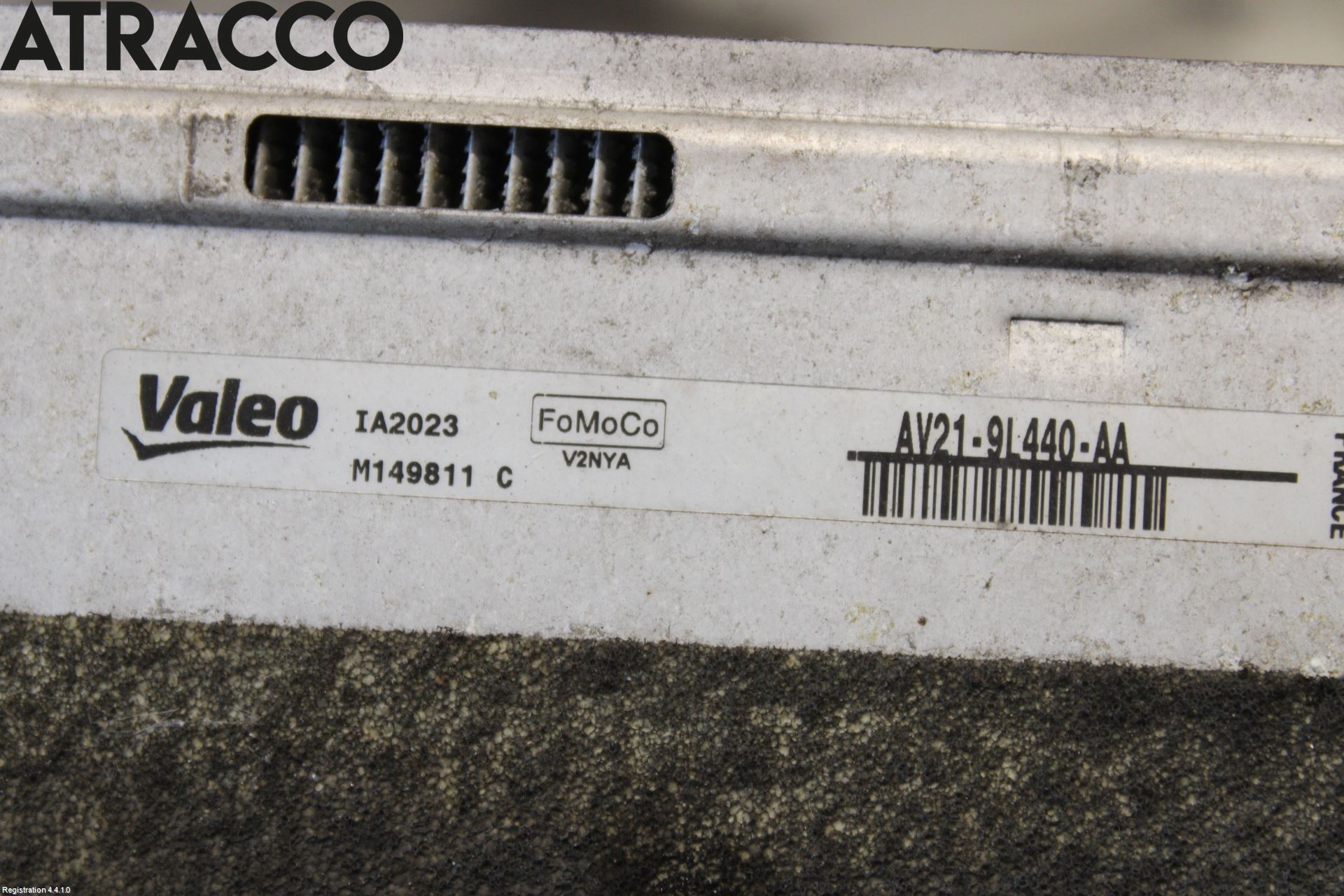 Ford FIESTA 09-12 Intercooler Radiator