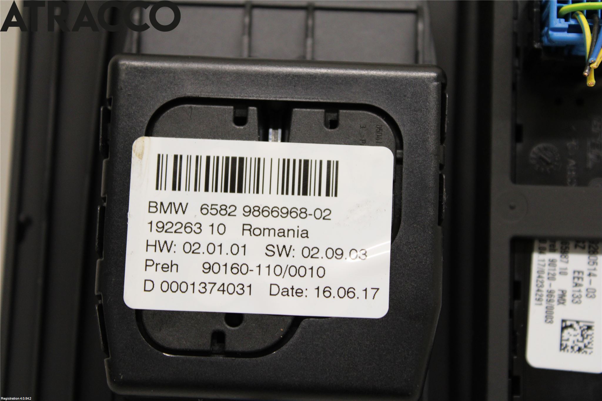 BMW i3 I01 13-22 Bryter Multifunksjon