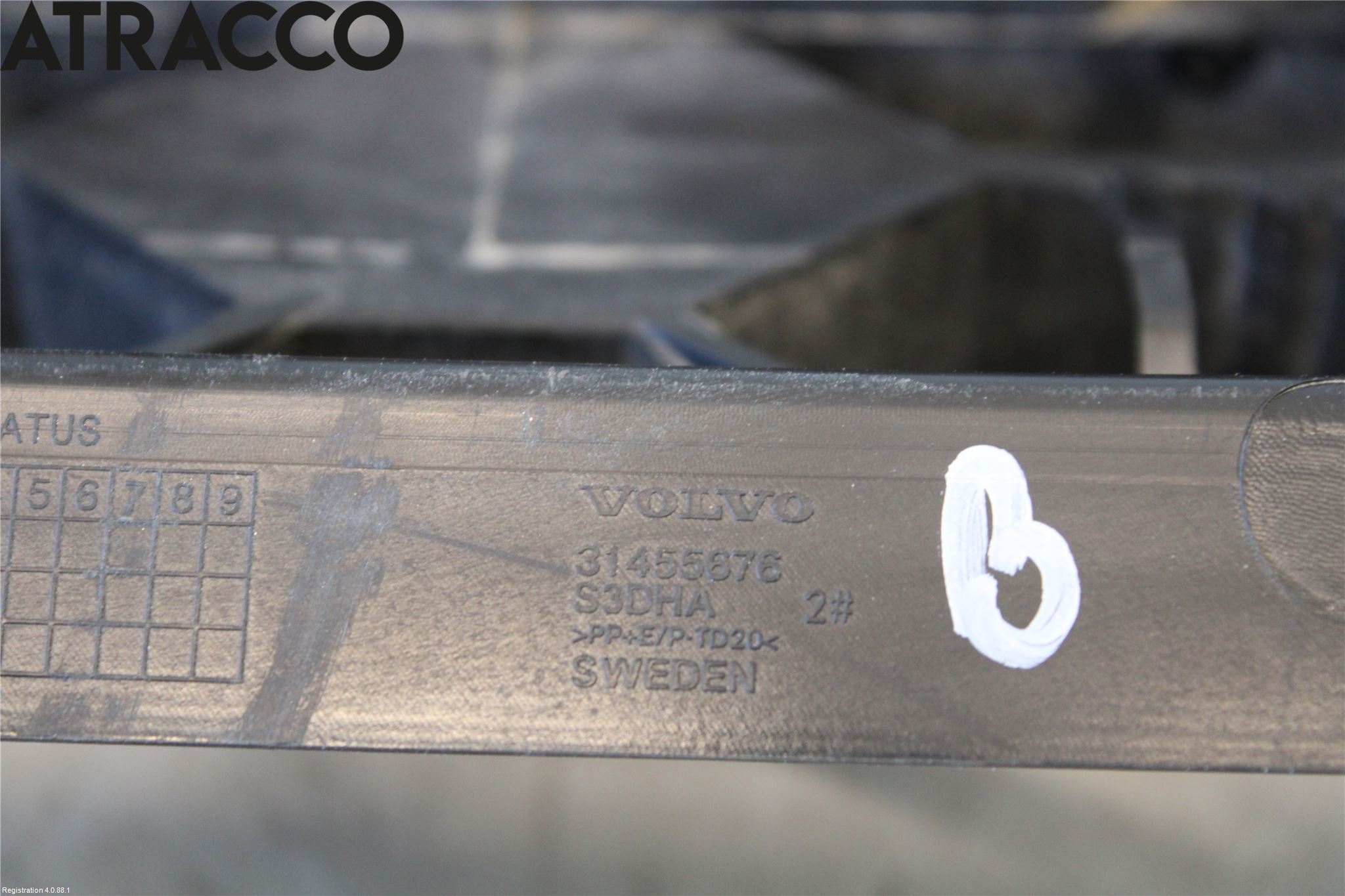 Volvo V60 19- Støtfanger Bak Deform Element