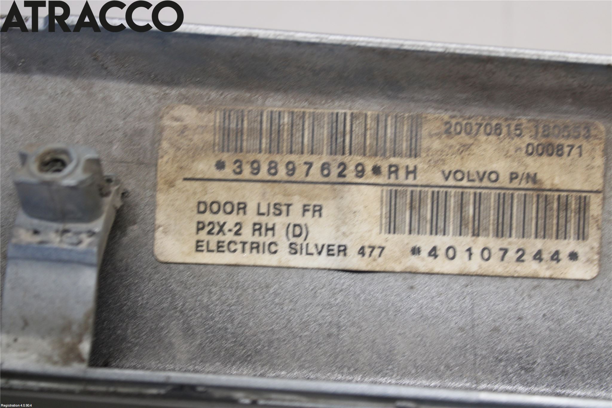 Volvo V70 05-08 Dør Dekorlist Hf