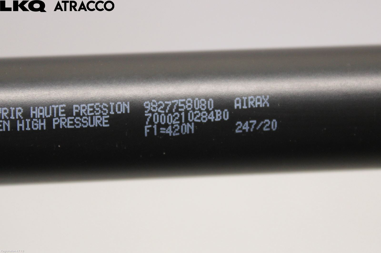 Peugeot 208/E-208 20- Bakluke Demper-Gassfjær