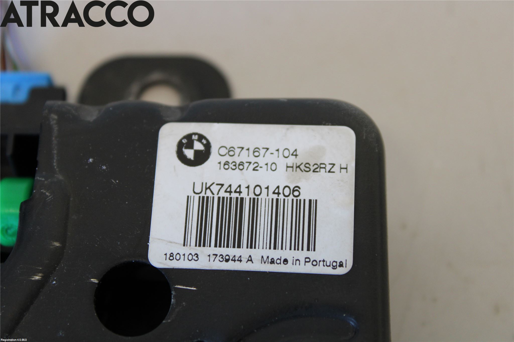 BMW 5 G30/G31/F90 17-23 Bakluke-Lokk Låsekasse