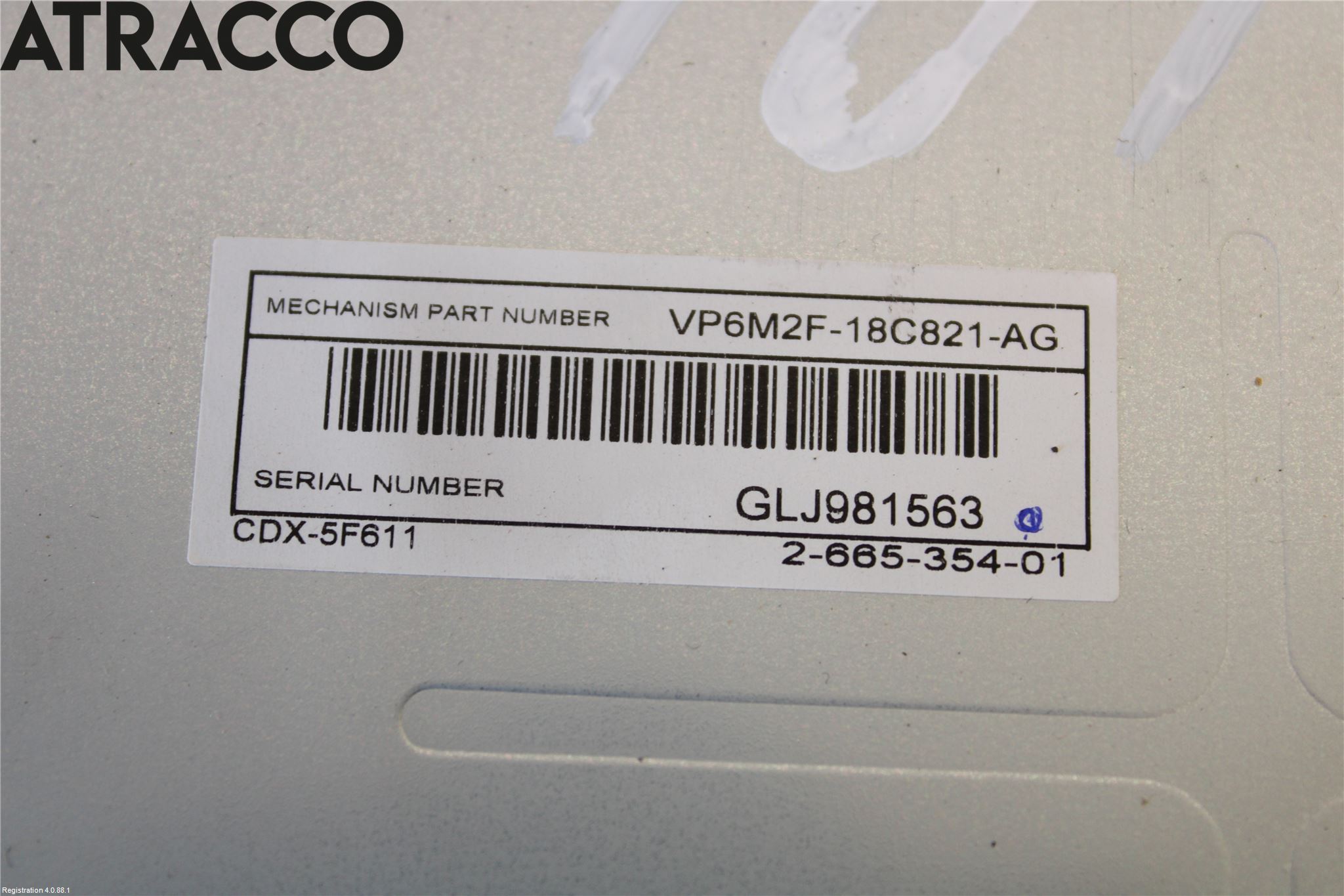 Ford MONDEO 07-15 Stereo Radio Med Cd