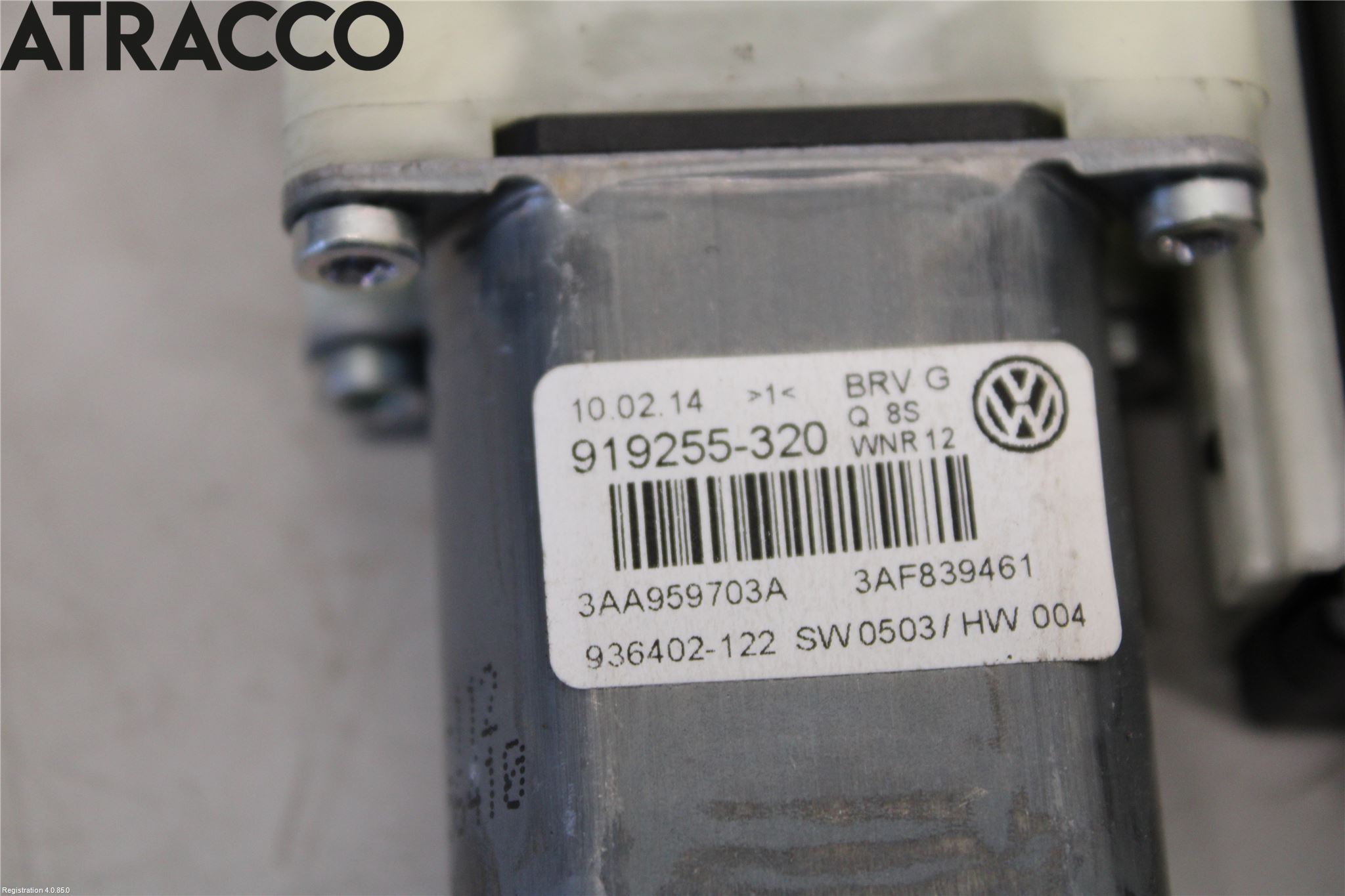 Volkswagen VW PASSAT 11-14 Vindusheismotor