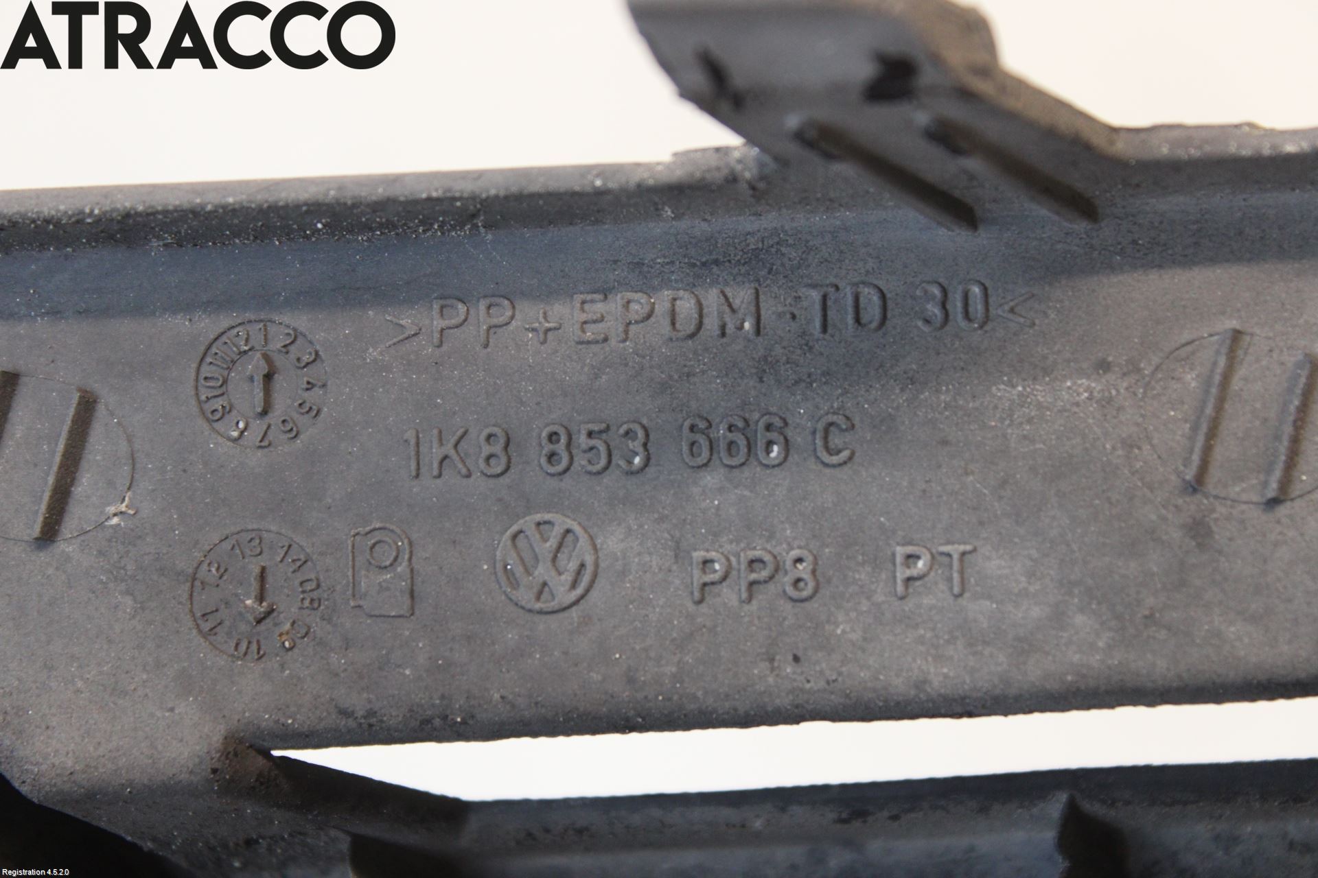 Volkswagen VW SCIROCCO 09-17 Frontlykt Kurve-Tåkelys Ramme