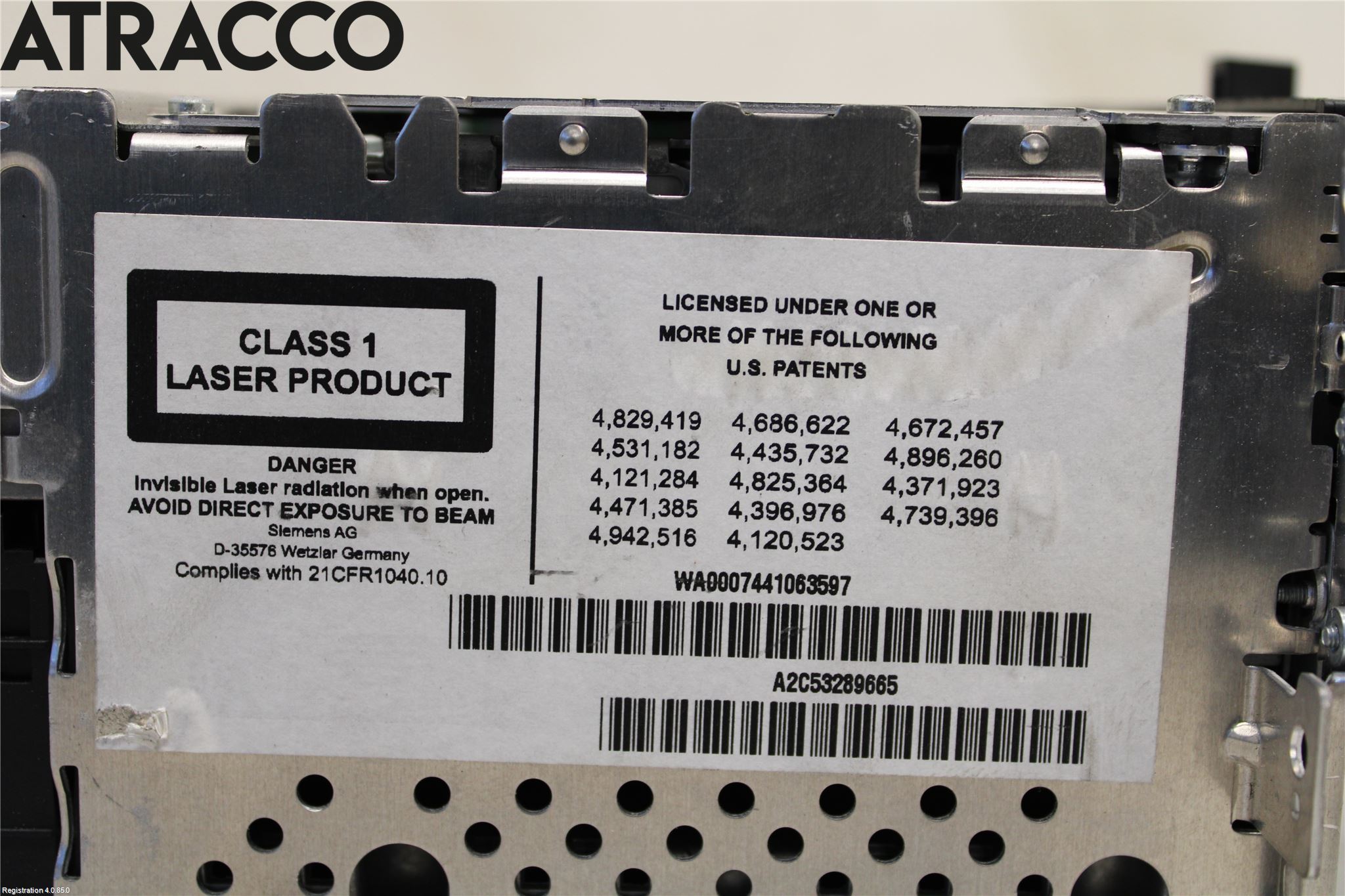 BMW 5 E60/61 Sed/Tou 02-10 Stereo Radio Med Cd