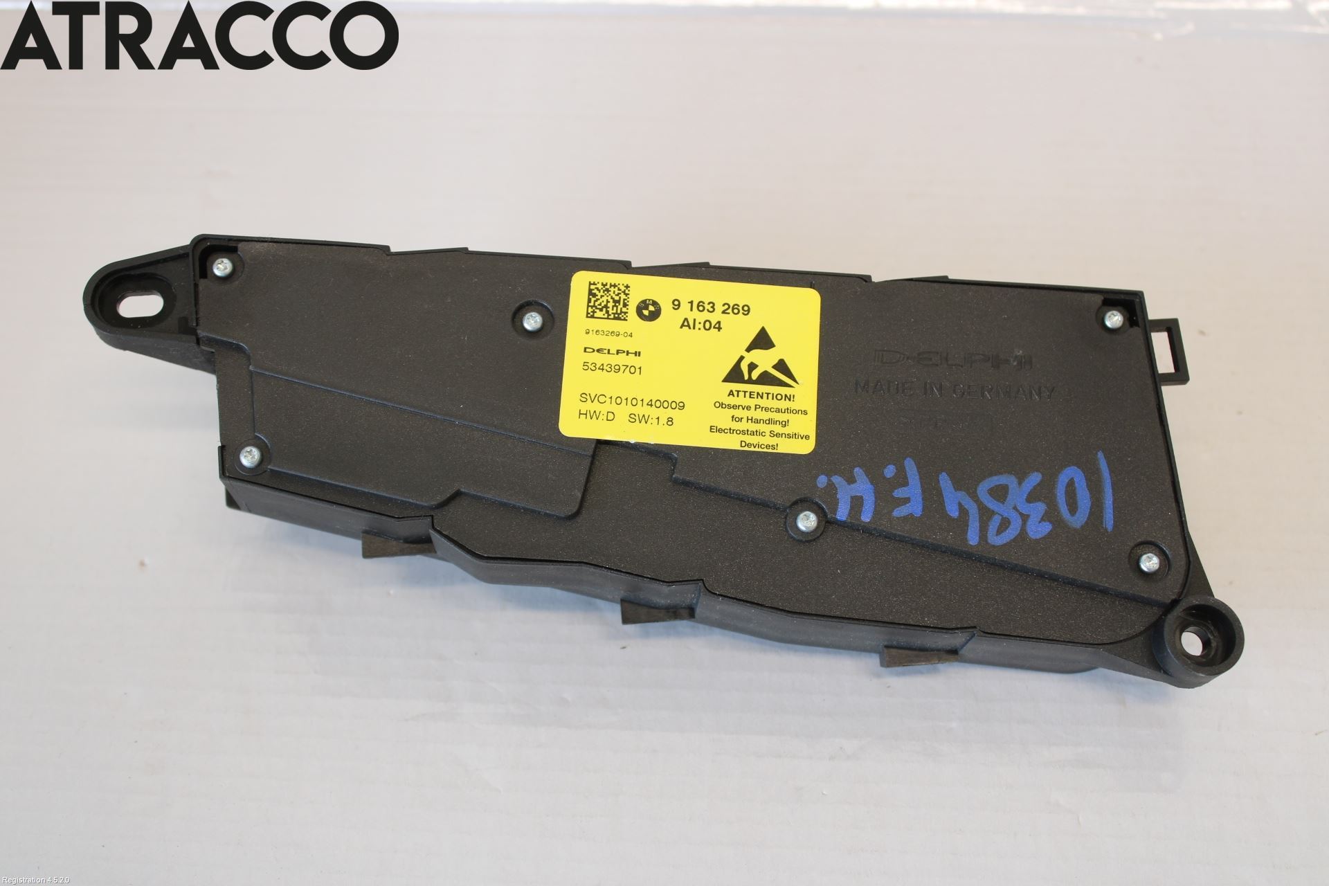 BMW 5 F10/F11/F18 09-17 Bryter Sete Regulering