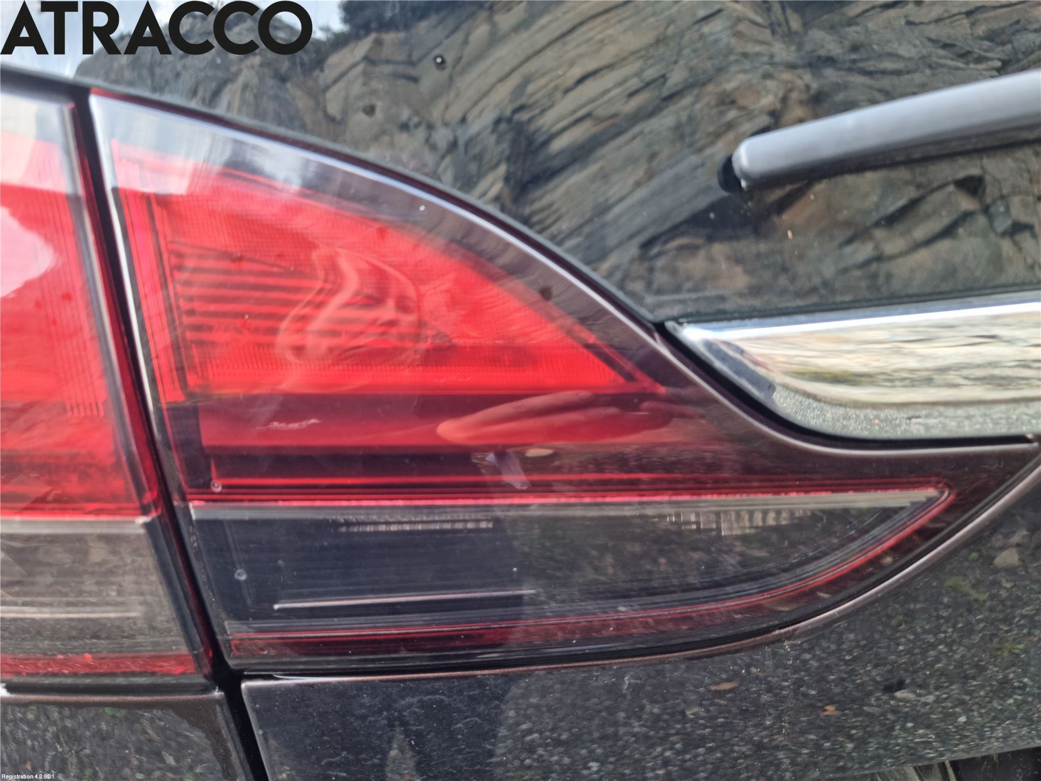 Opel ZAFIRA C 12-19 Baklykt Venstre  På Luke(Indre