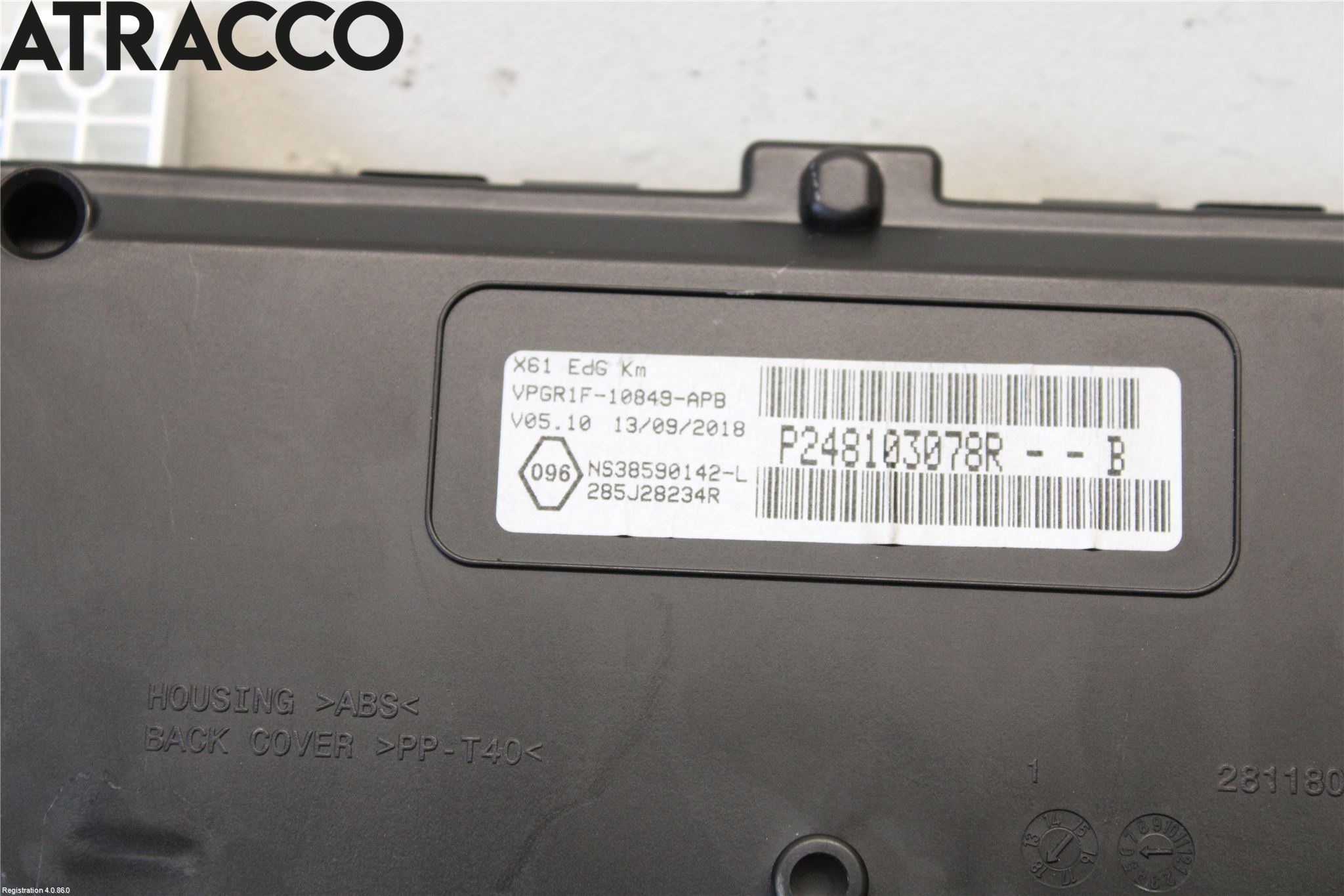 Renault KANGOO II 15-21 Instr Kombinert