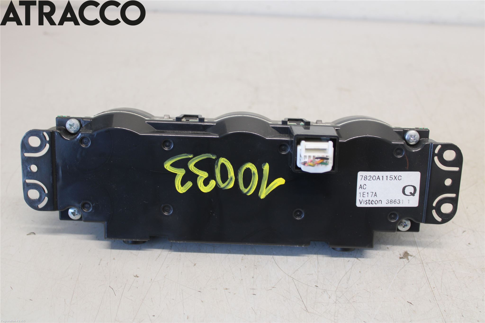 Citroen C-CROSSER Varme Ac Betjening-Display