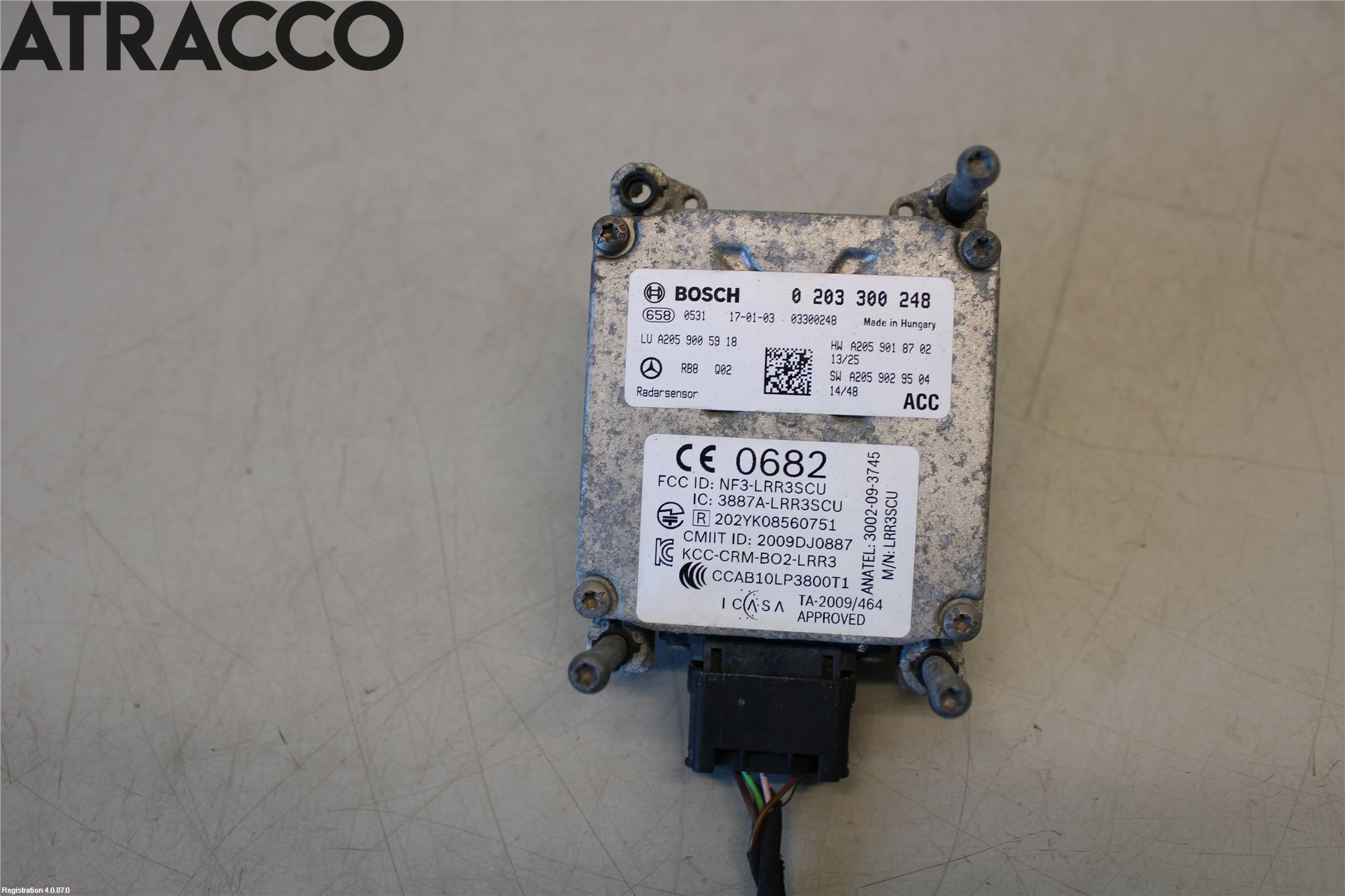 Mercedes-Benz MB C-KLASS (W205) 14-21 Styreenhet Øvrig