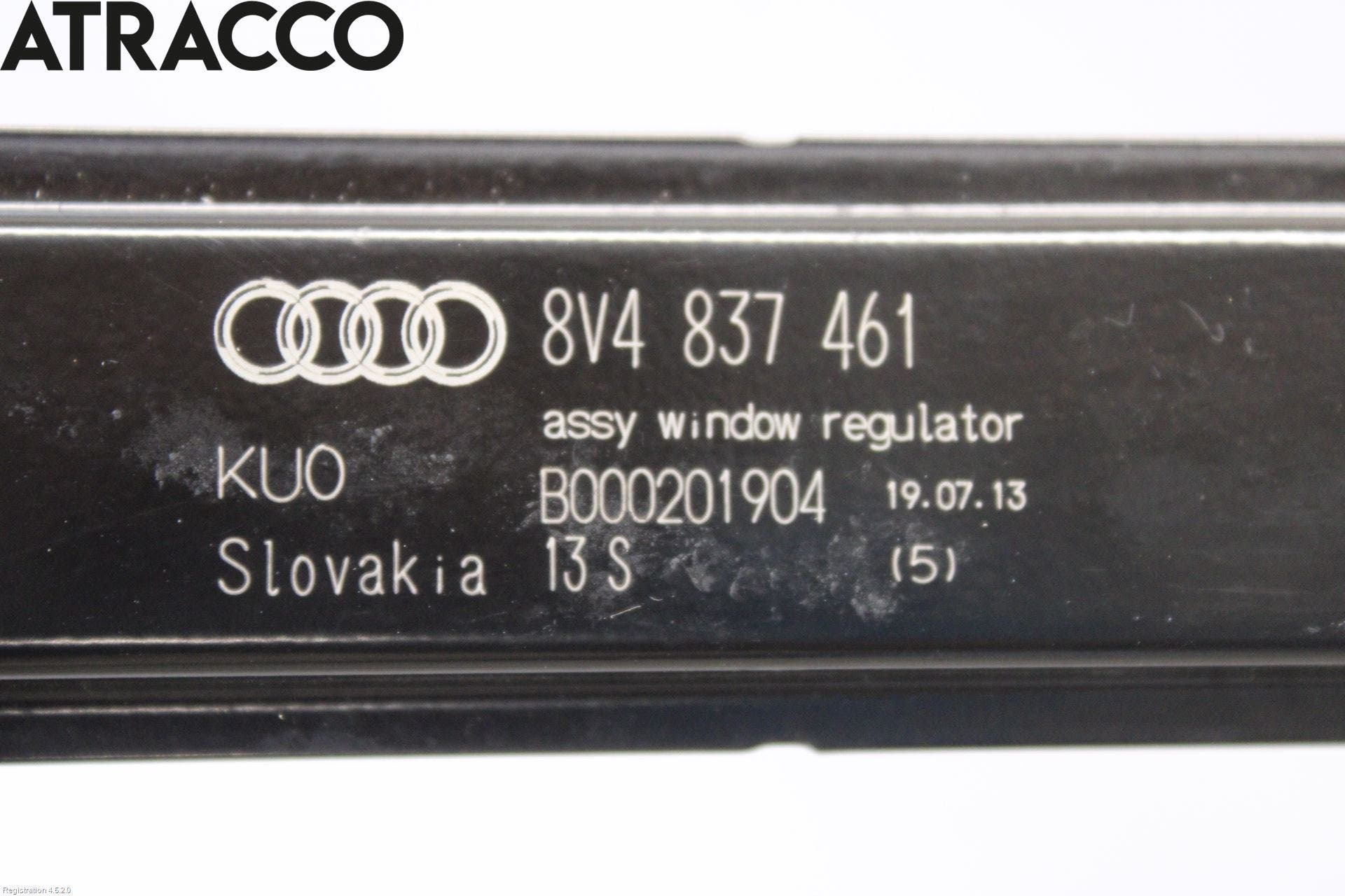 Audi A3/S3 05-13 Vindusheis