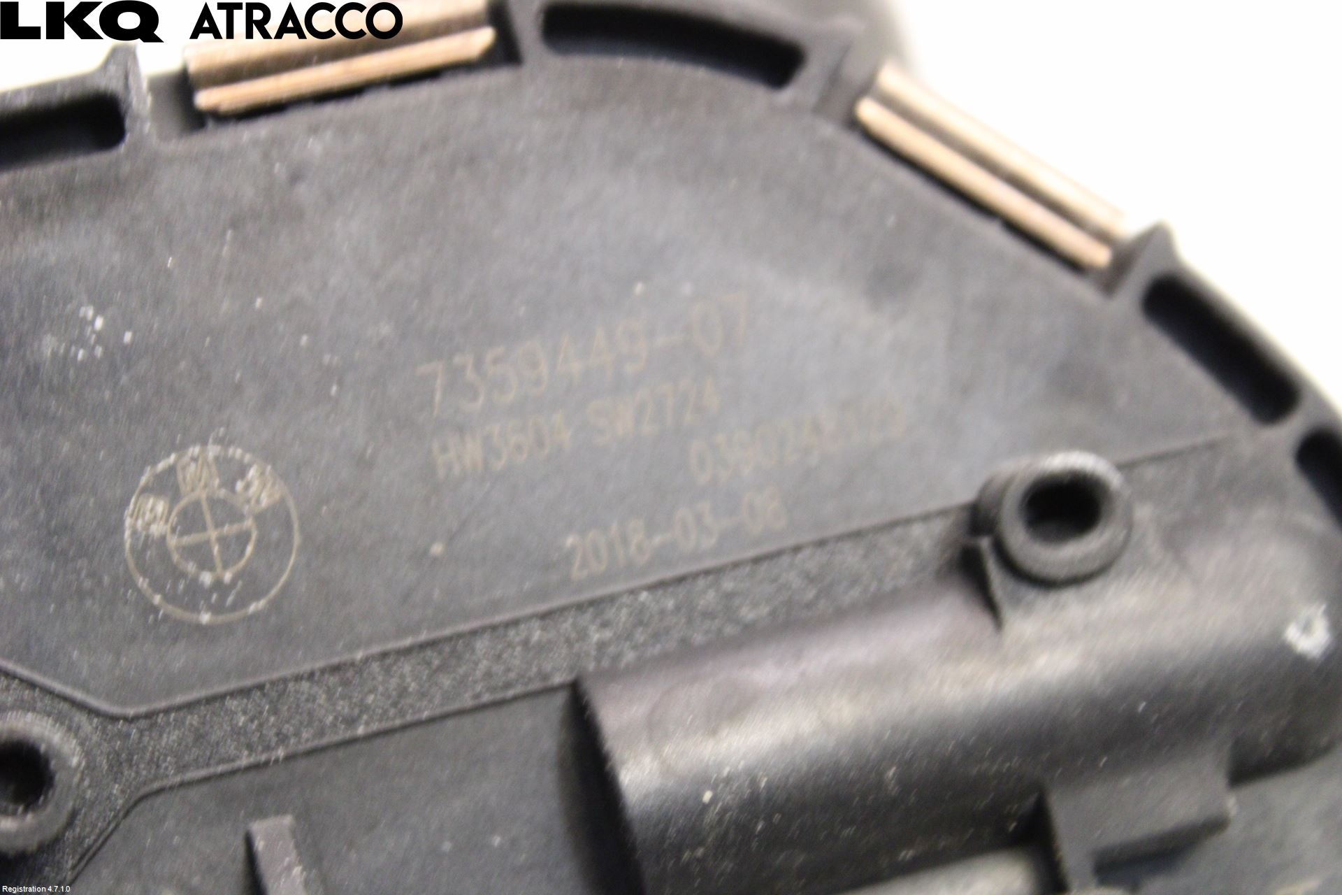 BMW i3 I01 13-22 Viskermotor Frontrute