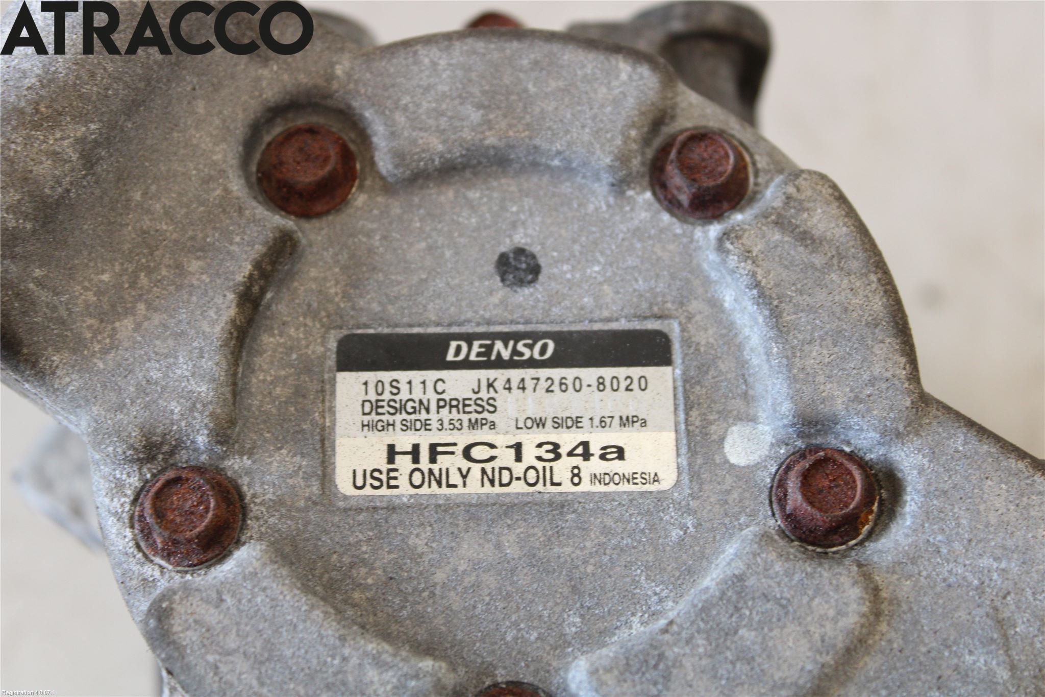 Toyota HILUX 05-16 Varme Ac Kompressor