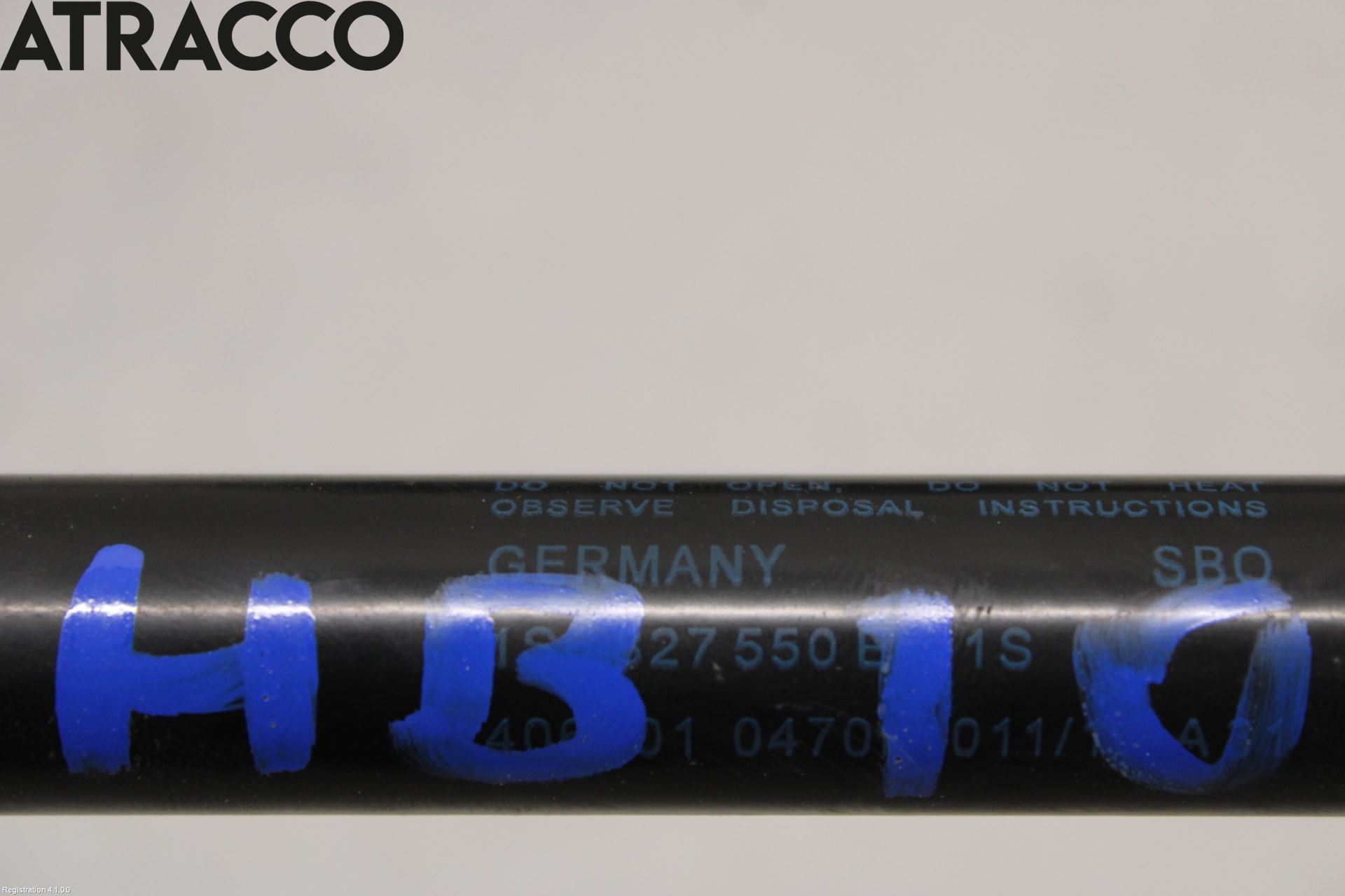 Volkswagen VW UP! / E-UP! Bakluke Demper-Gassfjær