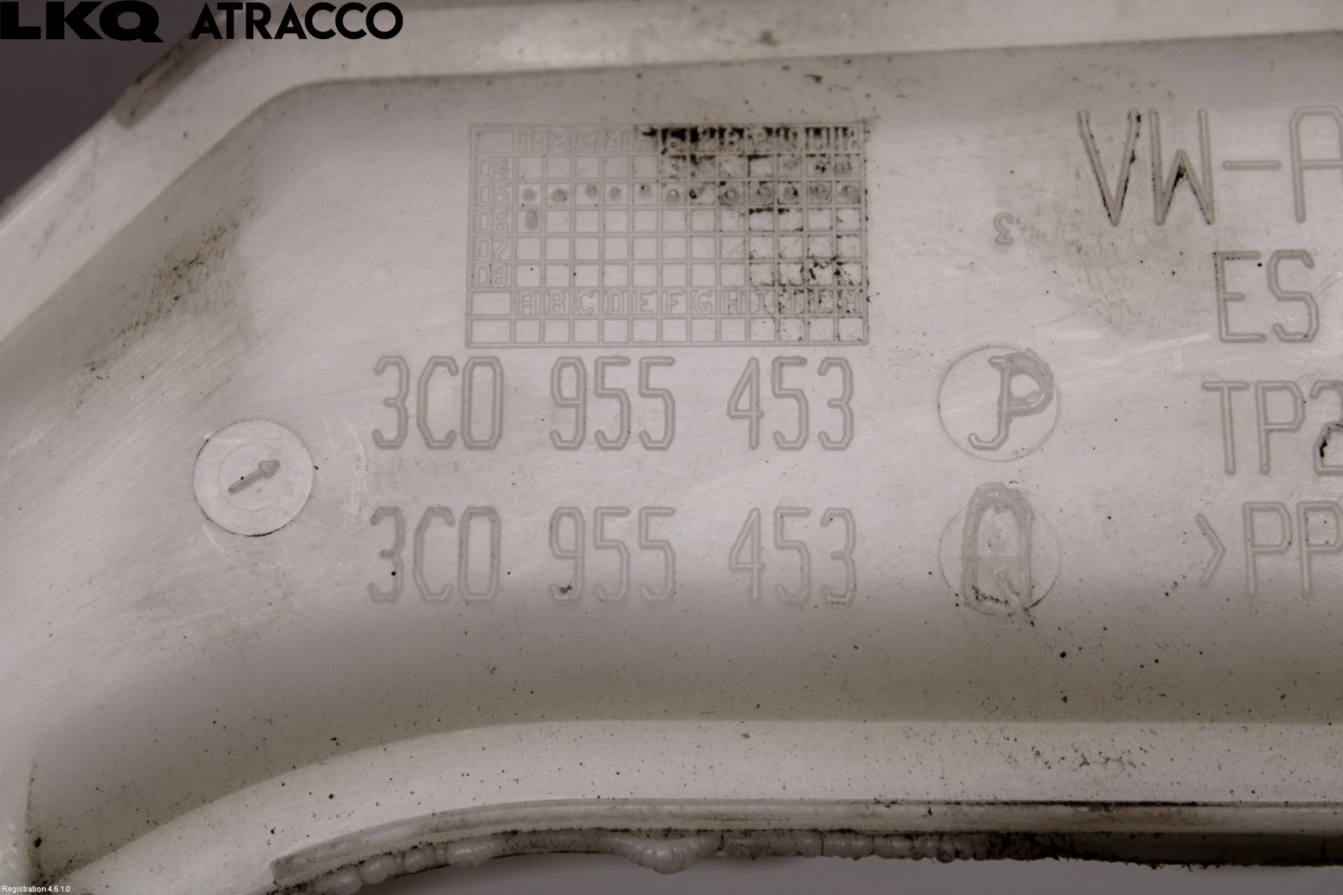 Volkswagen VW PASSAT 05-11 Spylerbeholder Frontrute-Lykte