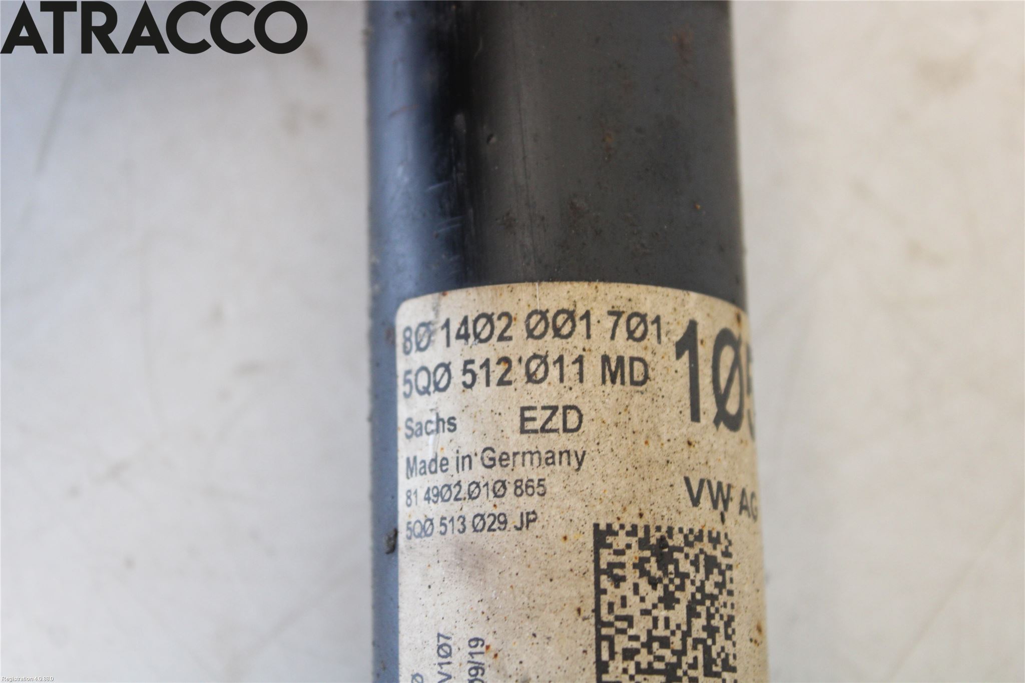 Volkswagen VW GOLF / E-GOLF VII 13-20 Støtdemper Bak