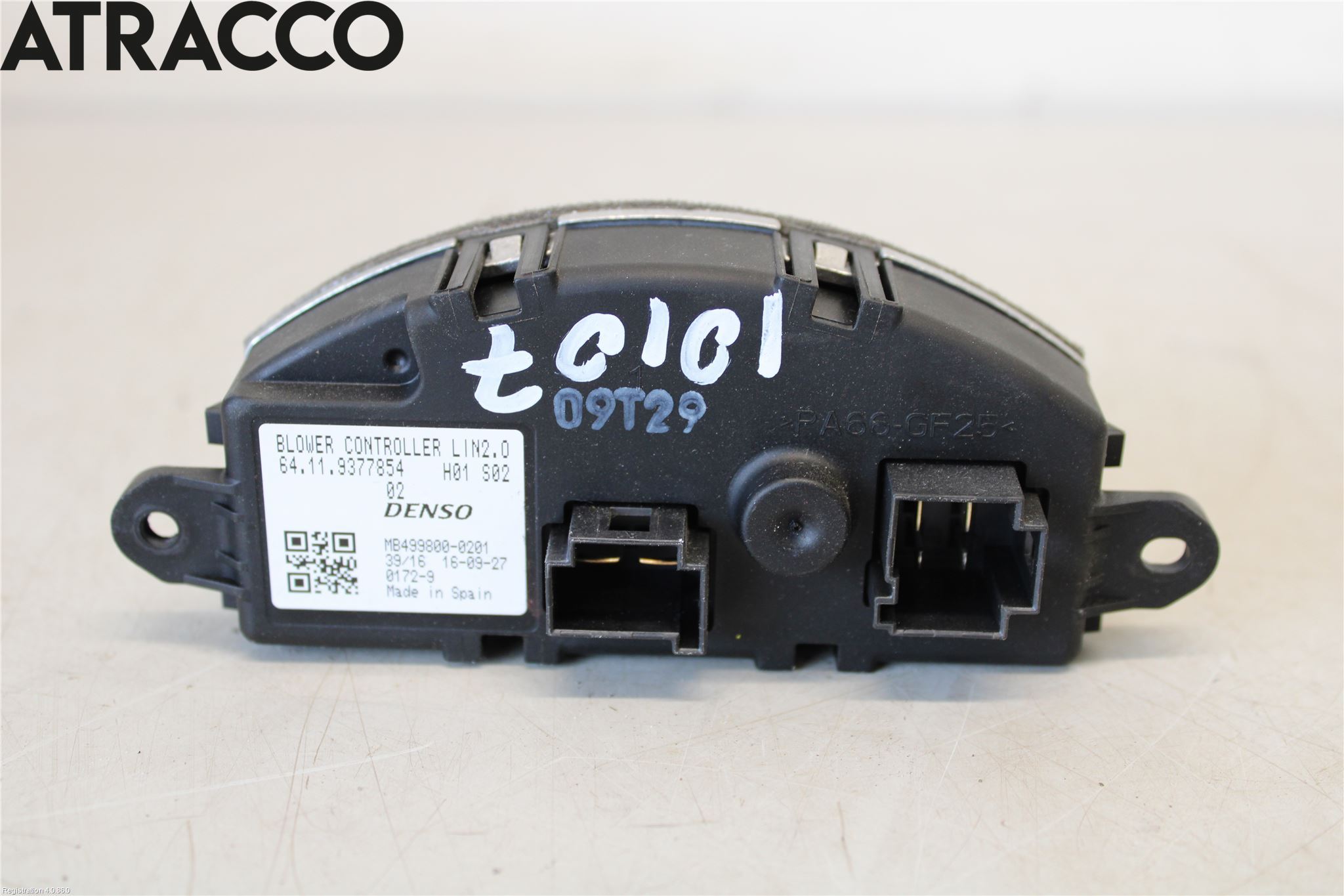 BMW i3 I01 13-22 Varmeapparat Viftemotstand