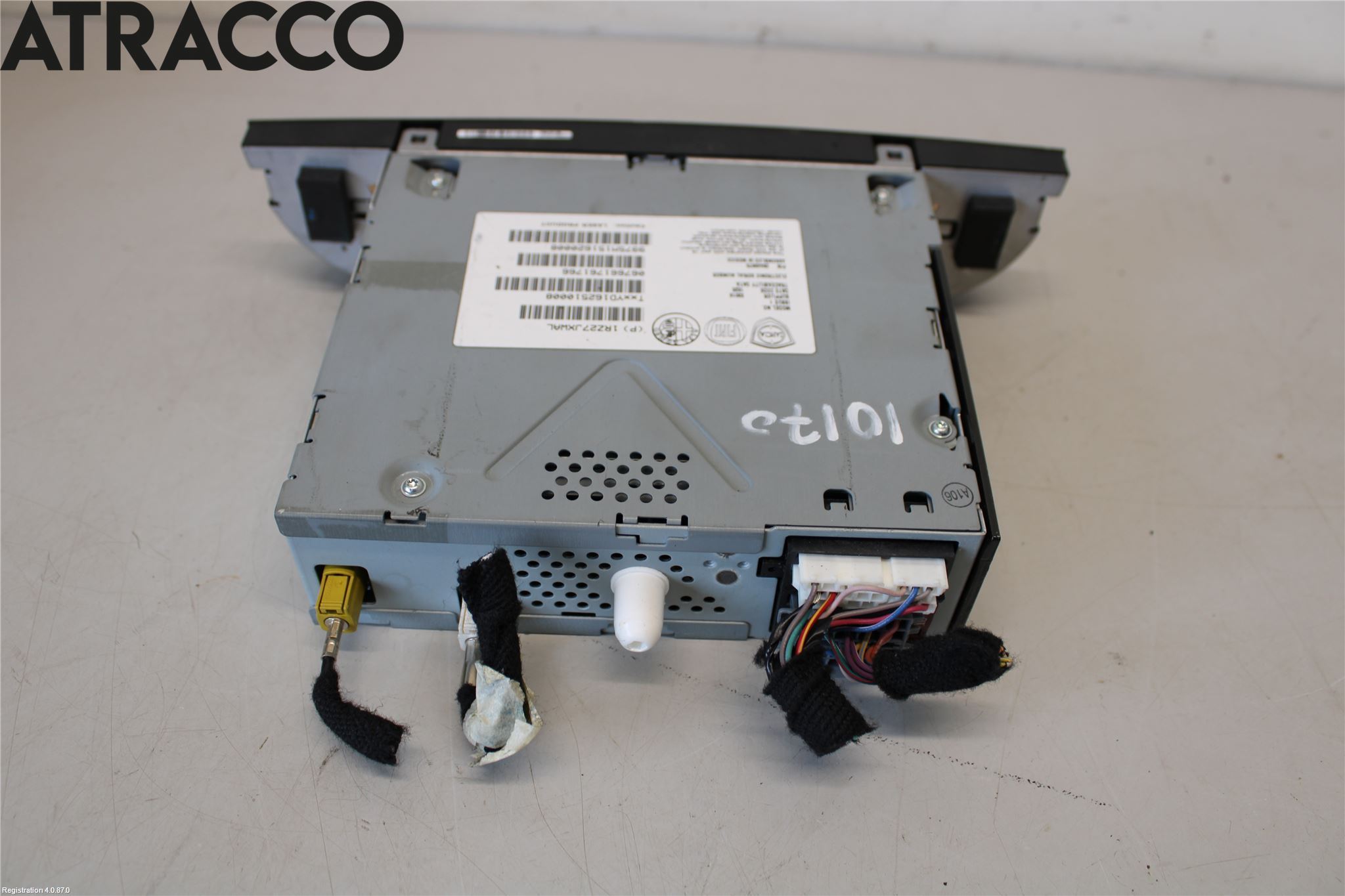 Fiat 500 07- Stereo Radio Med Cd