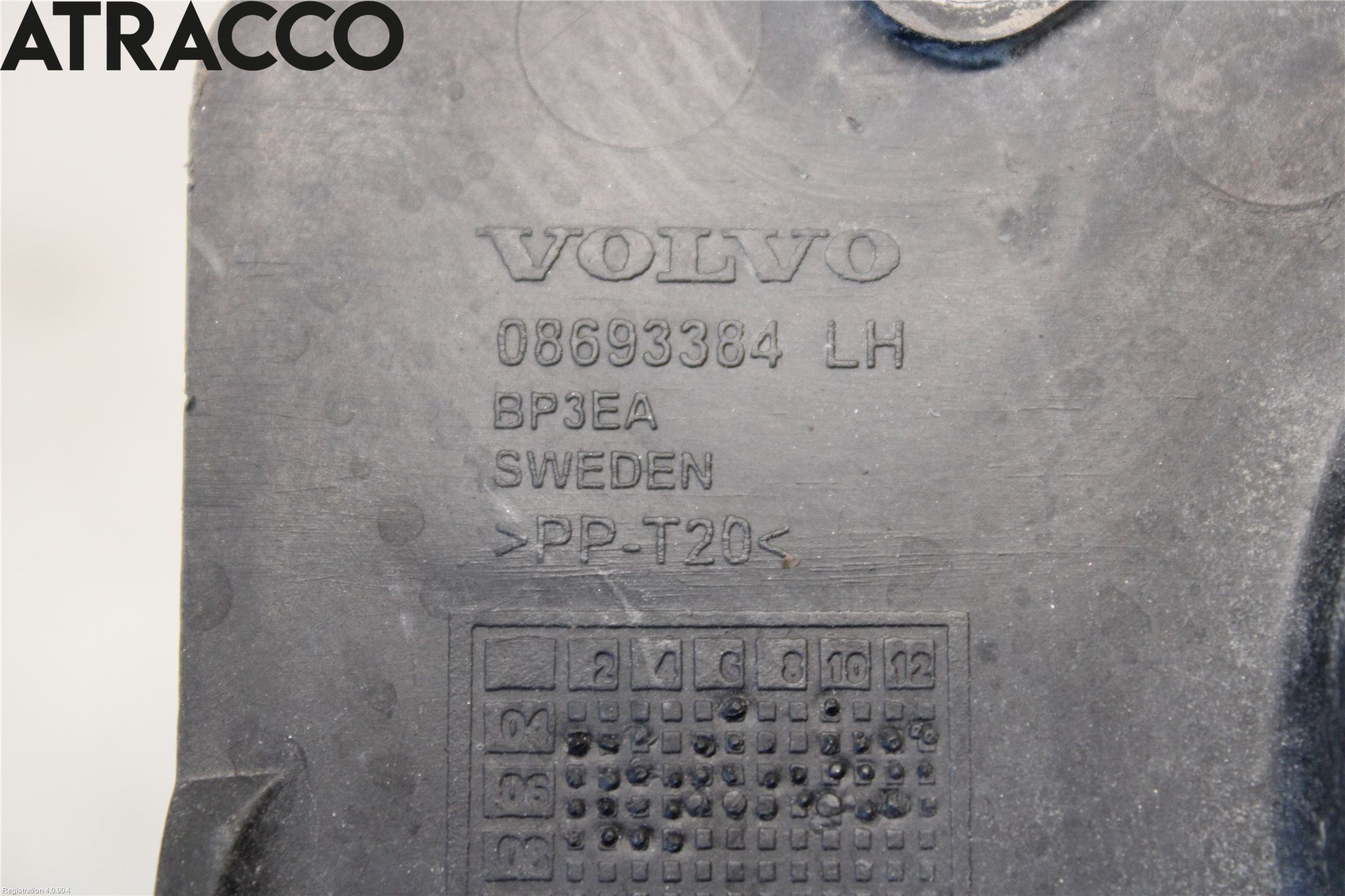 Volvo V70 05-08 Støtfangerfeste Bak Venstre