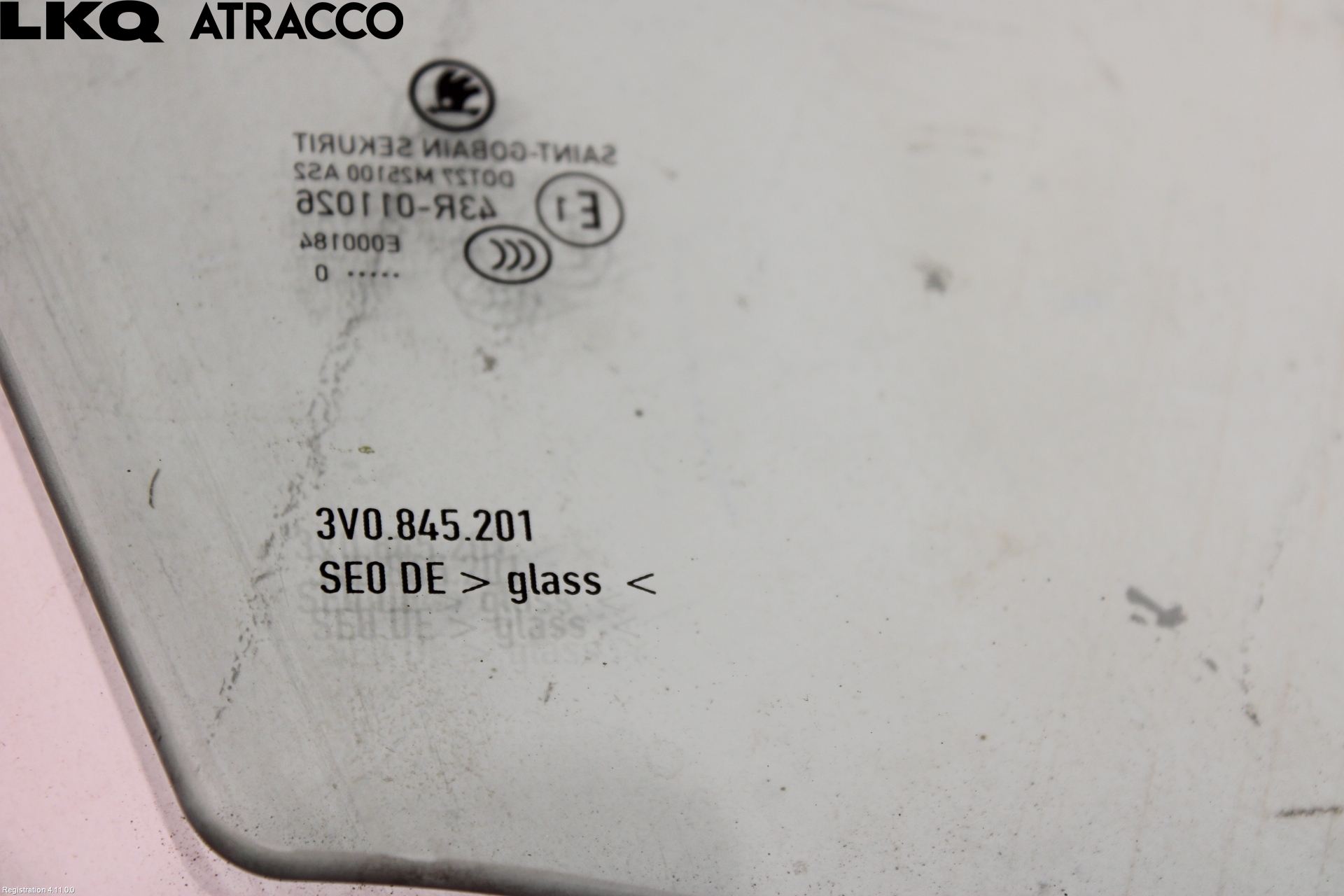 Skoda SUPERB 16-24 Dørrute Foran Venstre 4 Dørs