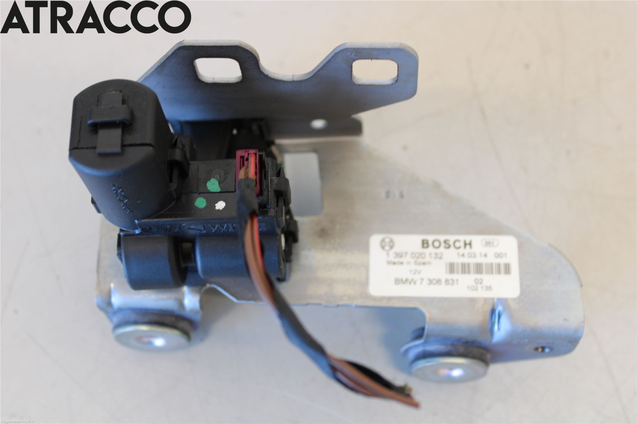 BMW 5 F10/F11/F18 09-17 Bakluke-Lokk Låsekasse
