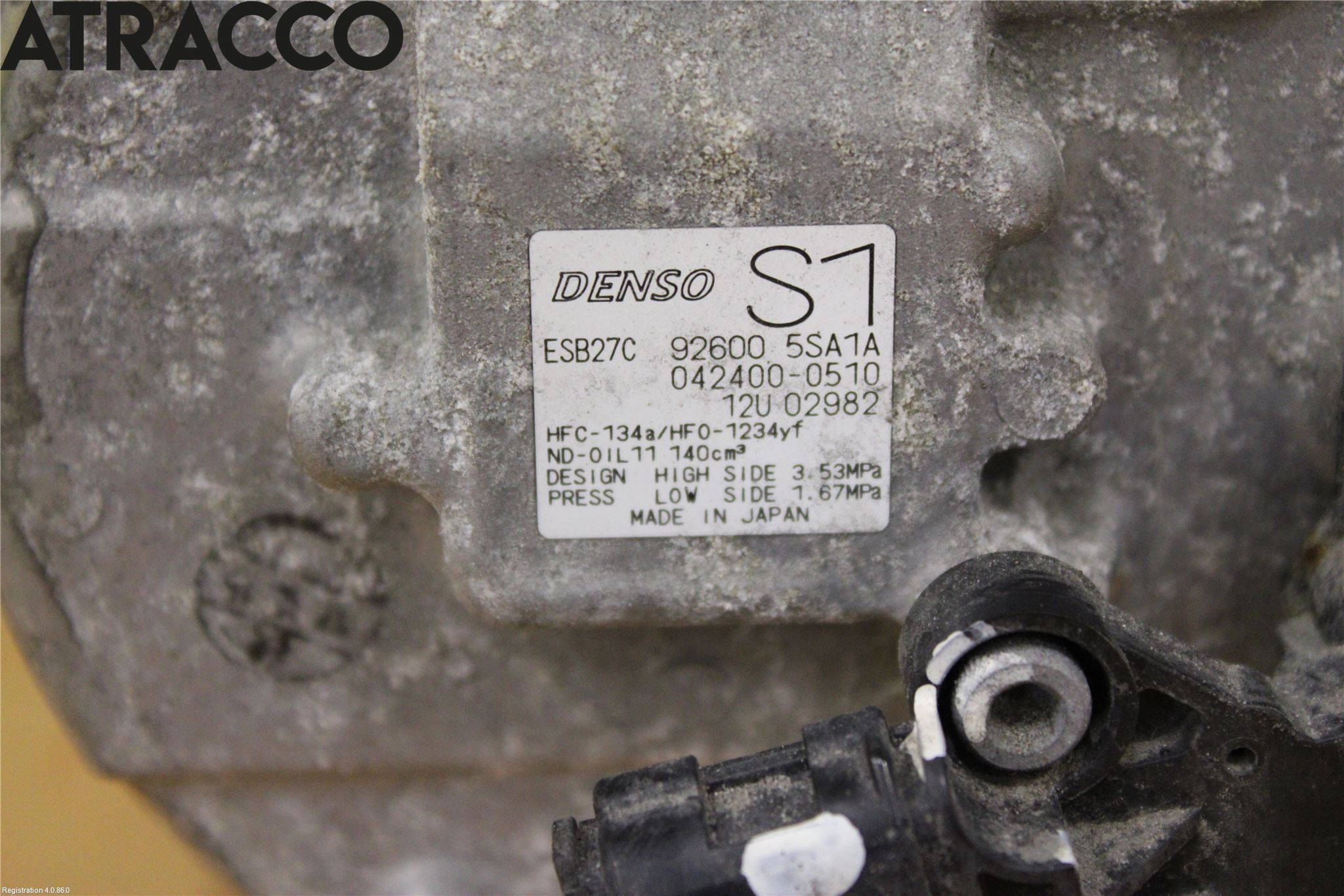 Nissan LEAF 18- Varme Ac Kompressor