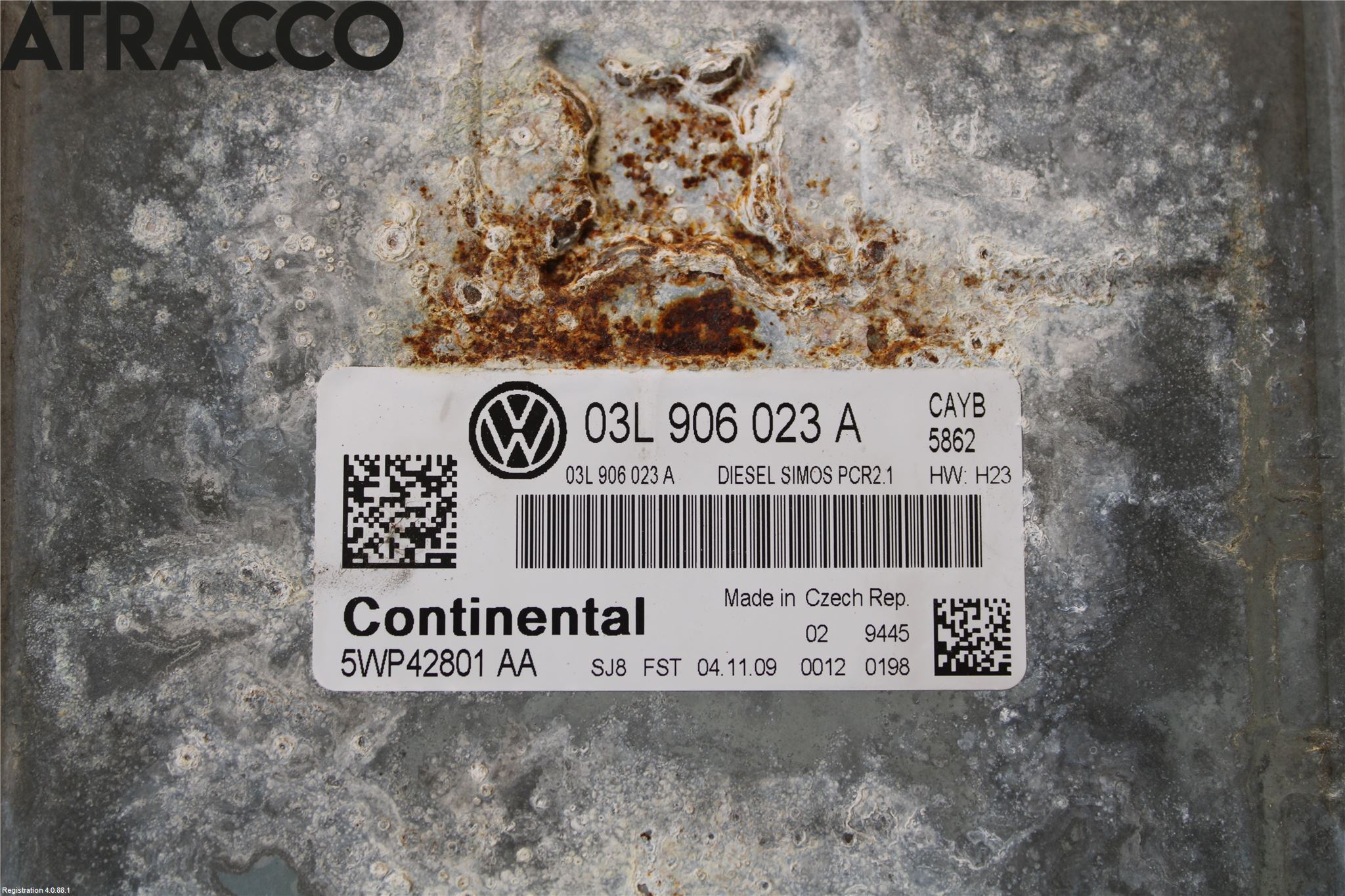 Volkswagen VW GOLF VI 09-13 Styreenhet Innsprøytning