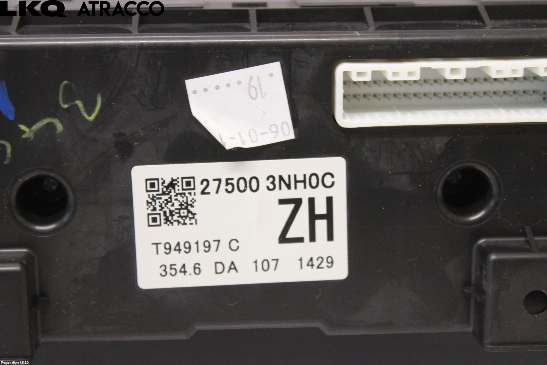 Nissan LEAF 11-17 Varme Ac Betjening-Display