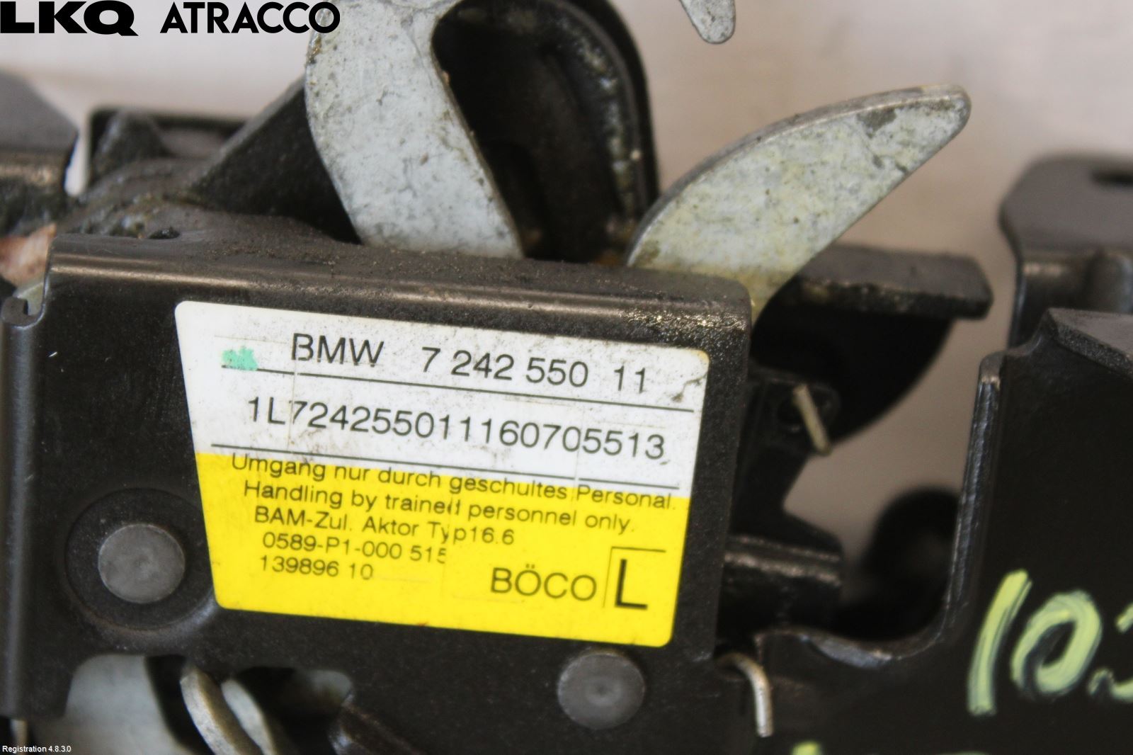 BMW 2 F45 Active Tourer 14-21 Panserlås